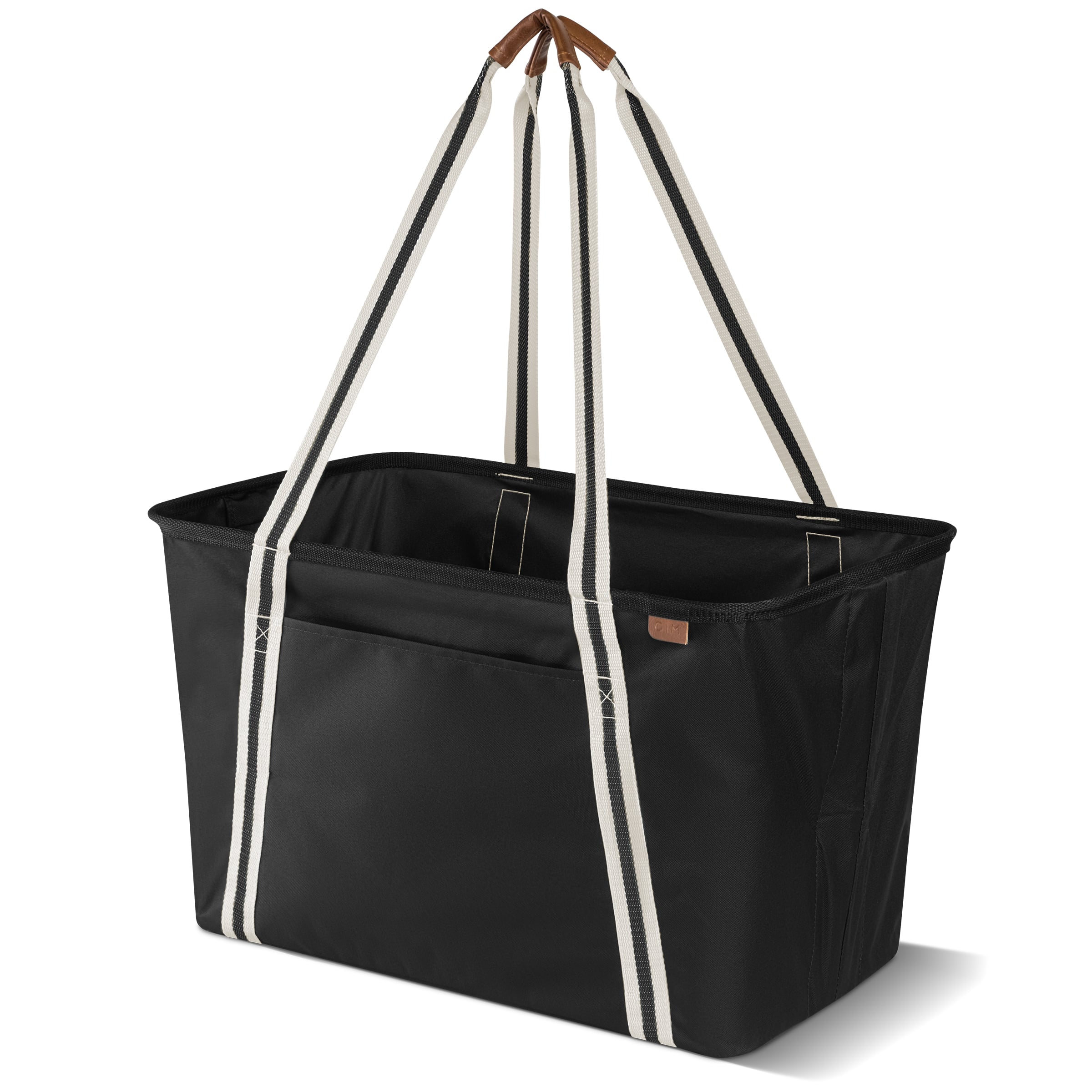 CleverMade® 64L Collapsible Carry-All Tote Luxe with Outside
