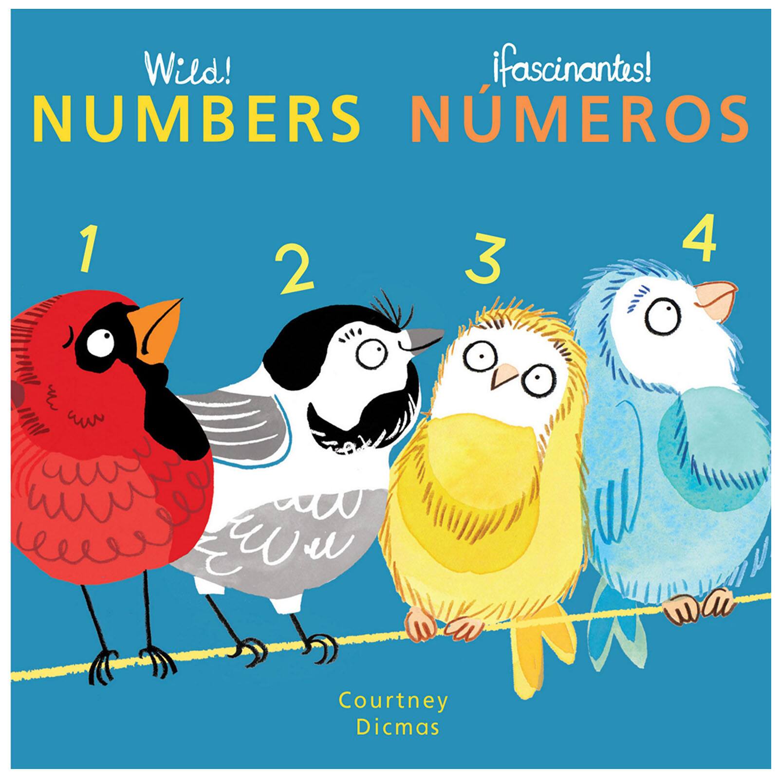 Child's Play Wild! Concepts Bilingual Board Books, Set of 4