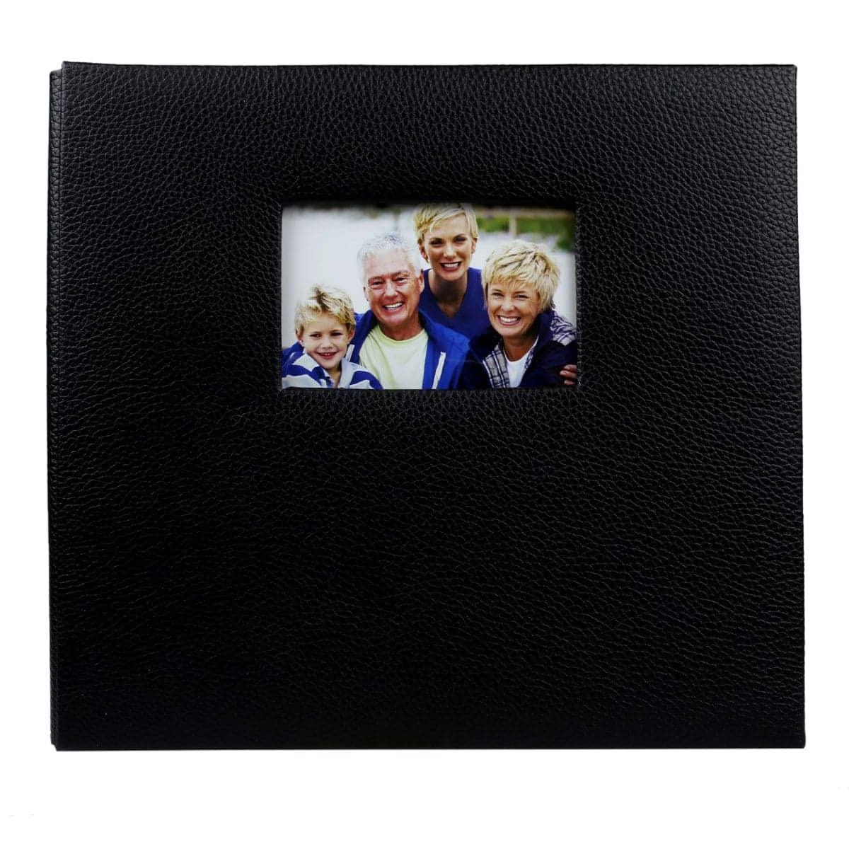 Black Faux Leather Scrapbook by Recollections®