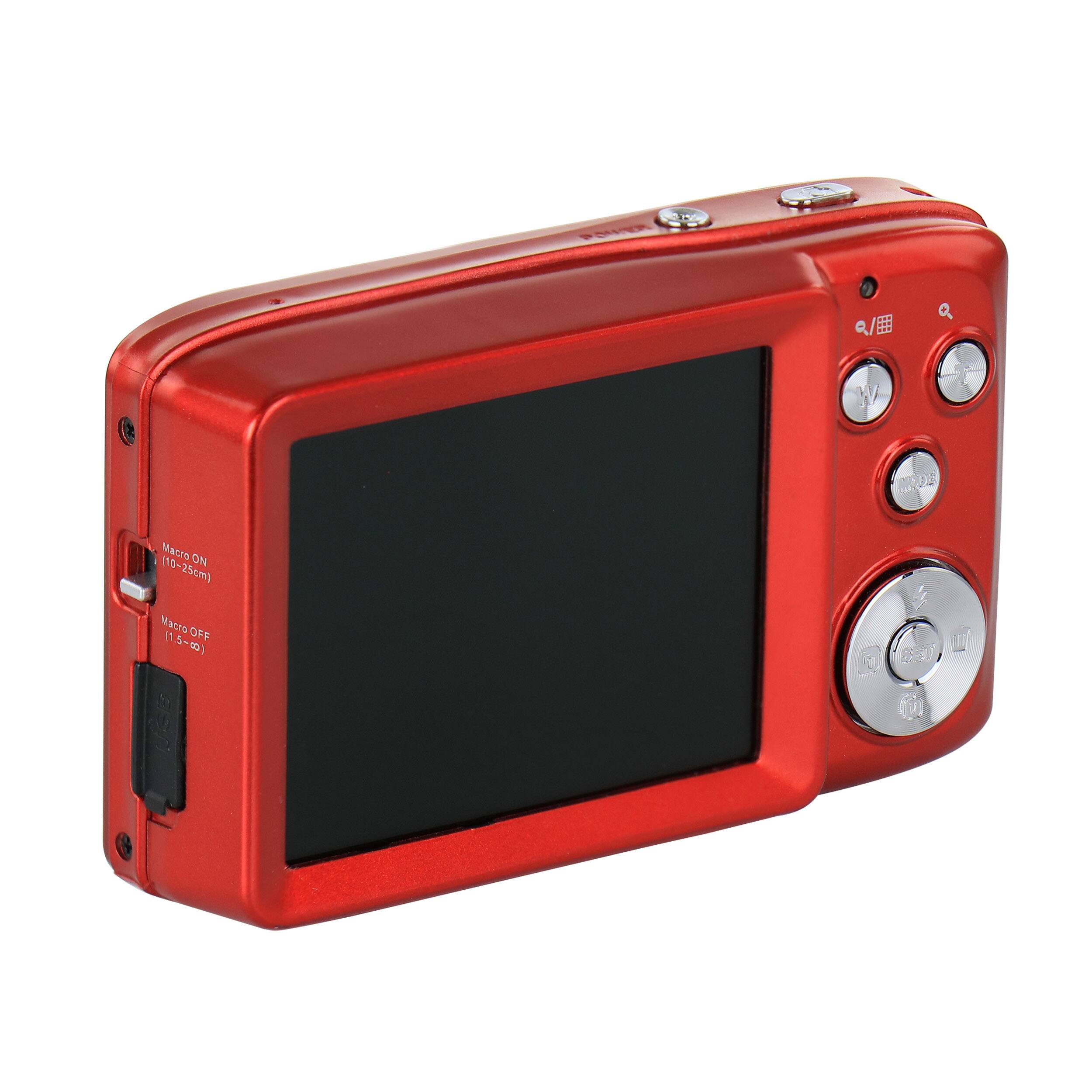 Vivitar Vivicam Red F128 14.1 Megapixel Digital Camera