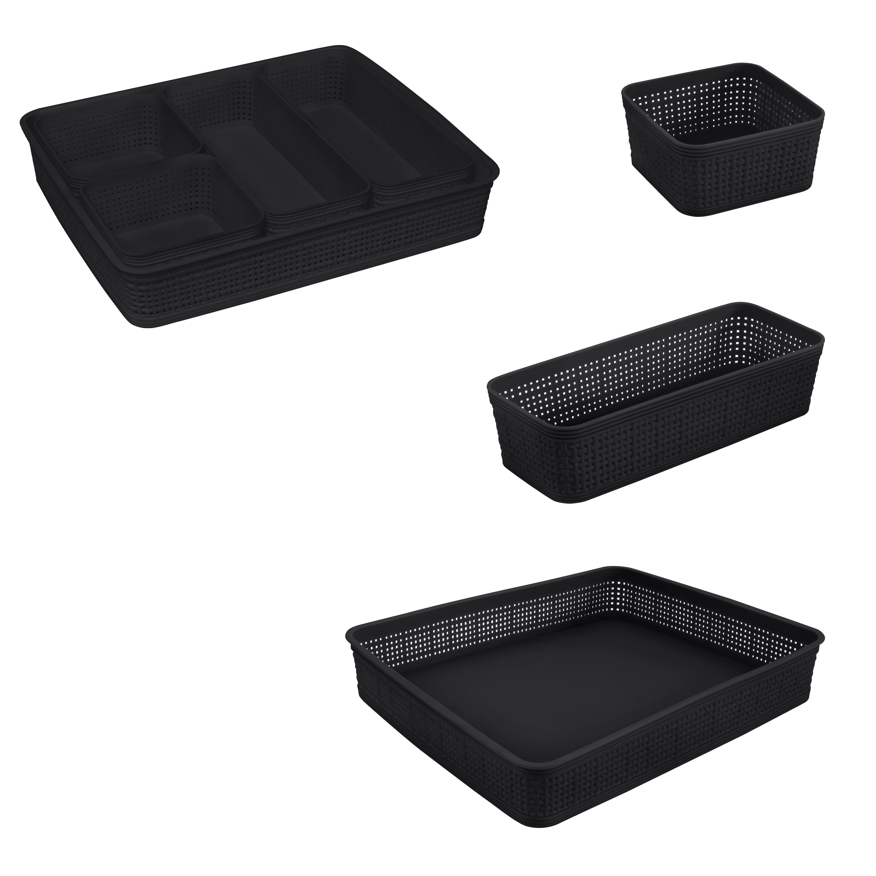 Simplify 5-Piece Organizing Basket Set