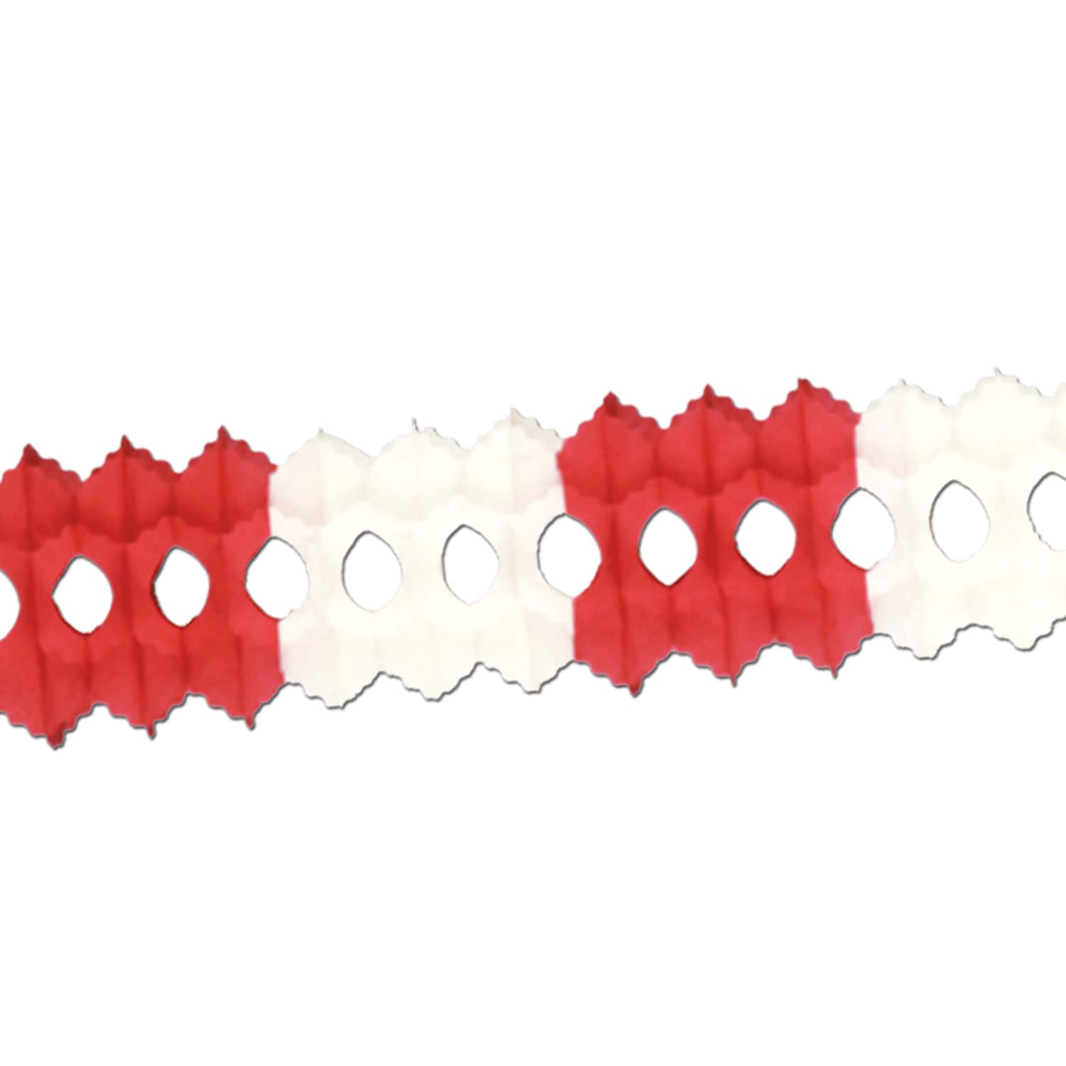 Beistle 12ft. Red & White Arcade Garlands, 2ct.