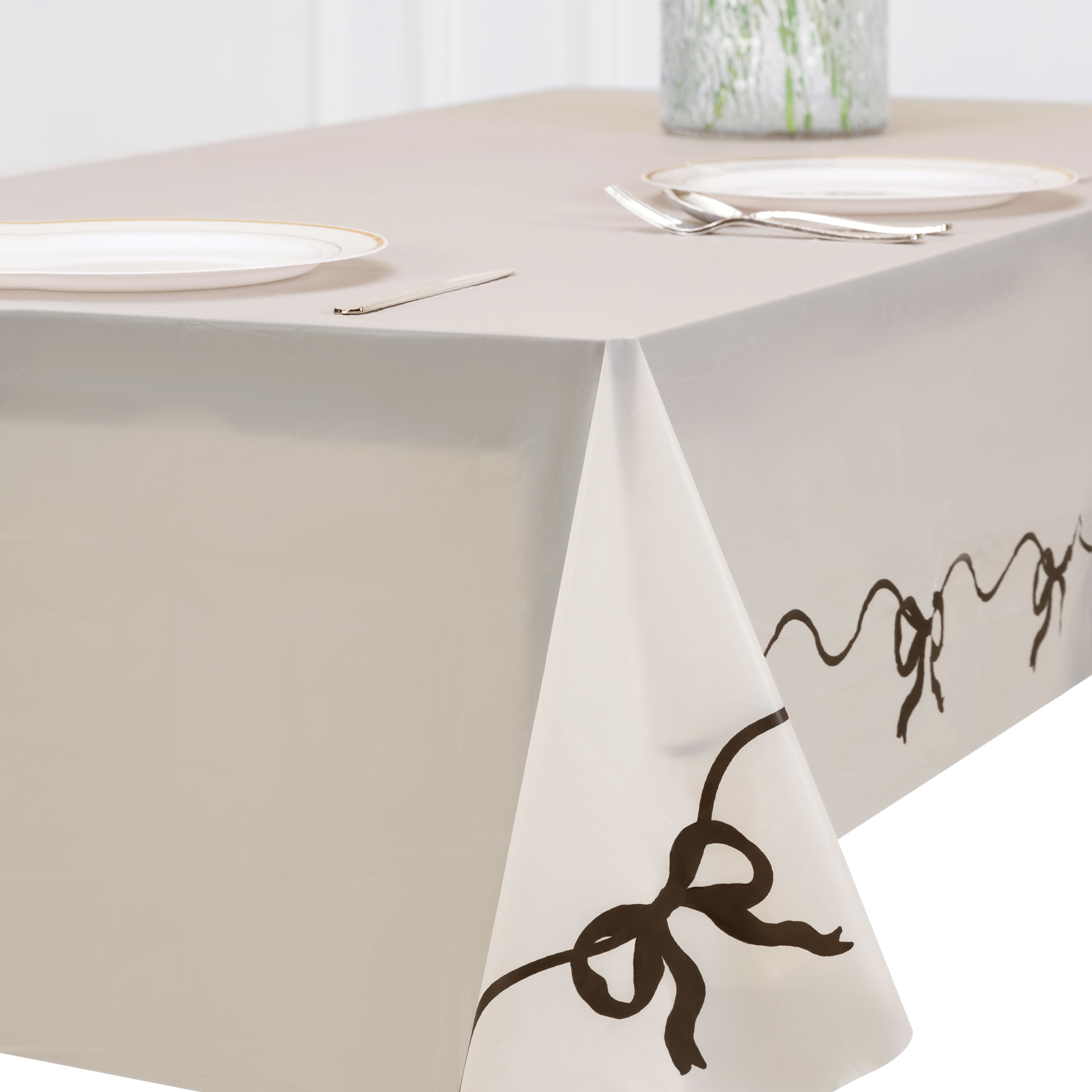 24 Pack: 54" x 108" Plastic Table Cover by Celebrate It™