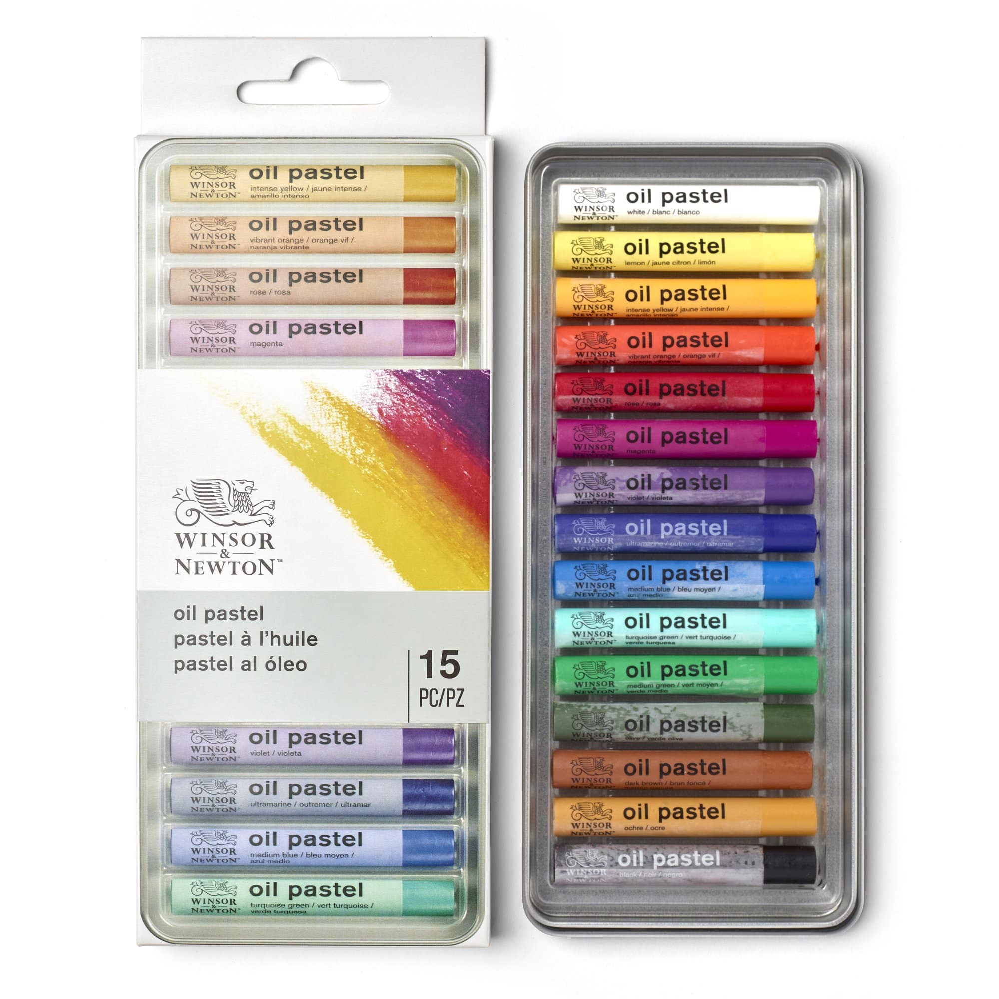 Winsor & Newton™ 15 Color Oil Pastels