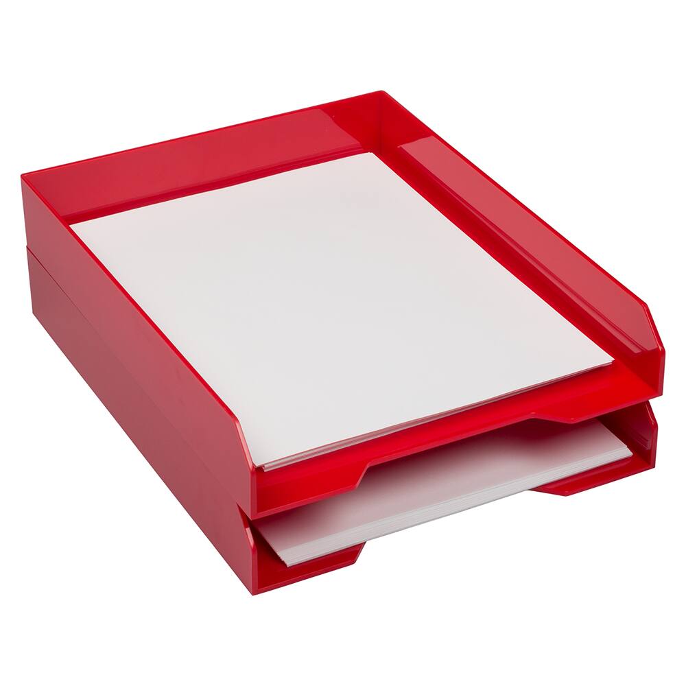 JAM Paper Stackable Desktop Paper Tray