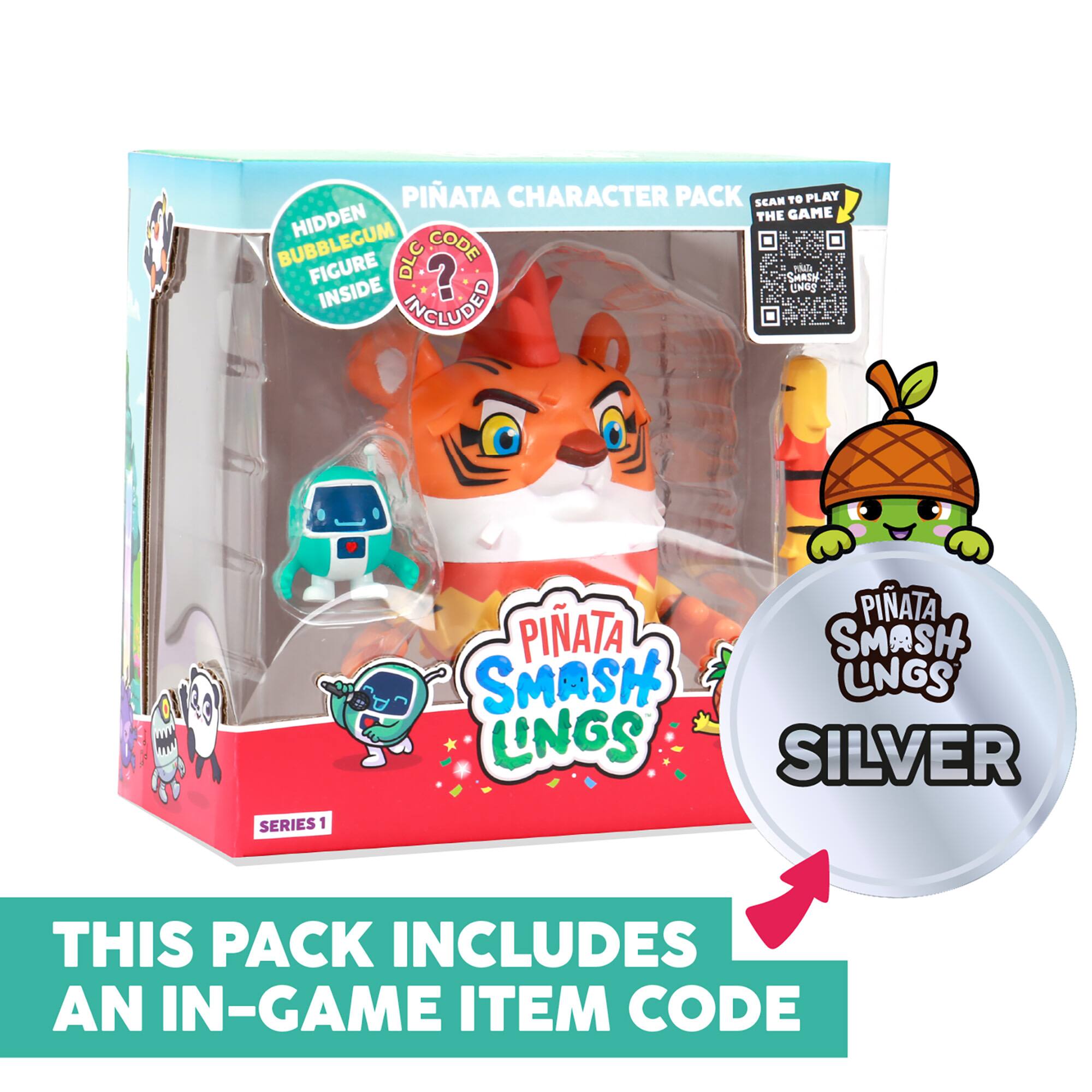 Piñata Smashlings Mo the Tiger Piñata Box