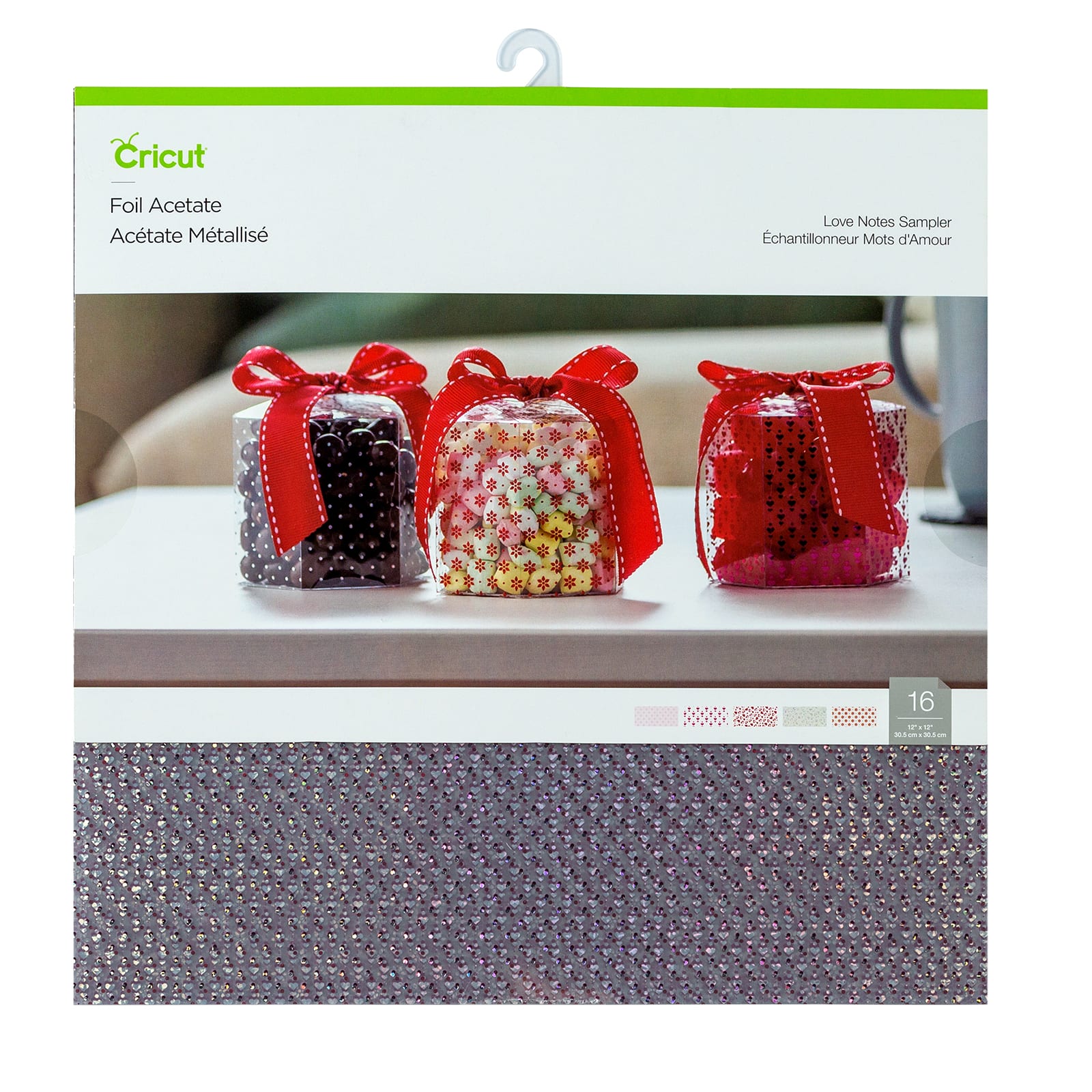 Cricut® Foil Acetate Sampler, Love Notes