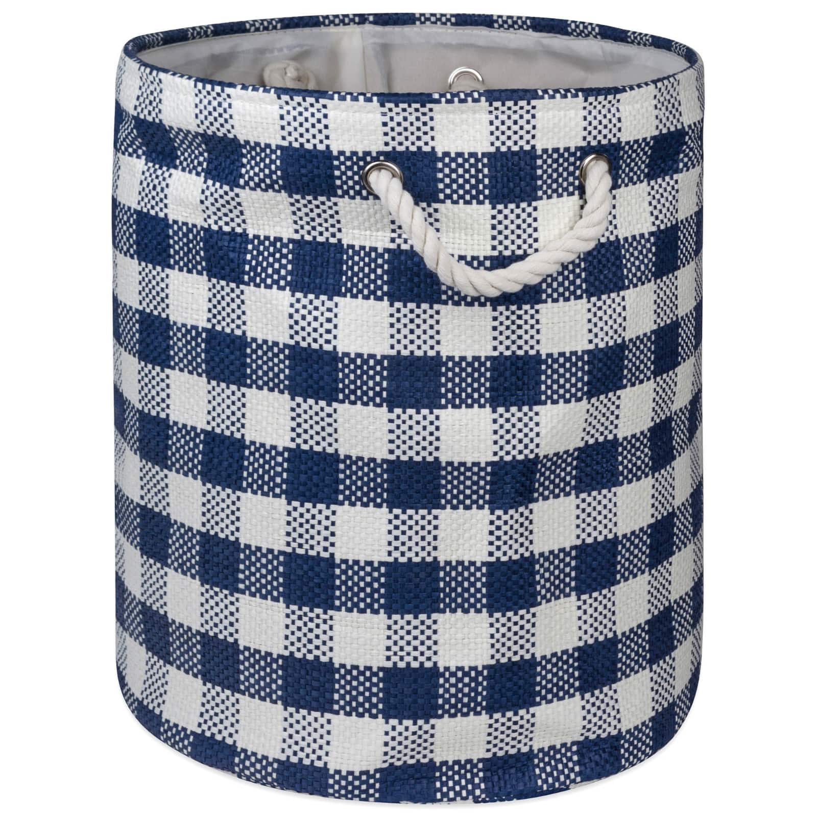 DII® Medium Round Checkers Paper Bin