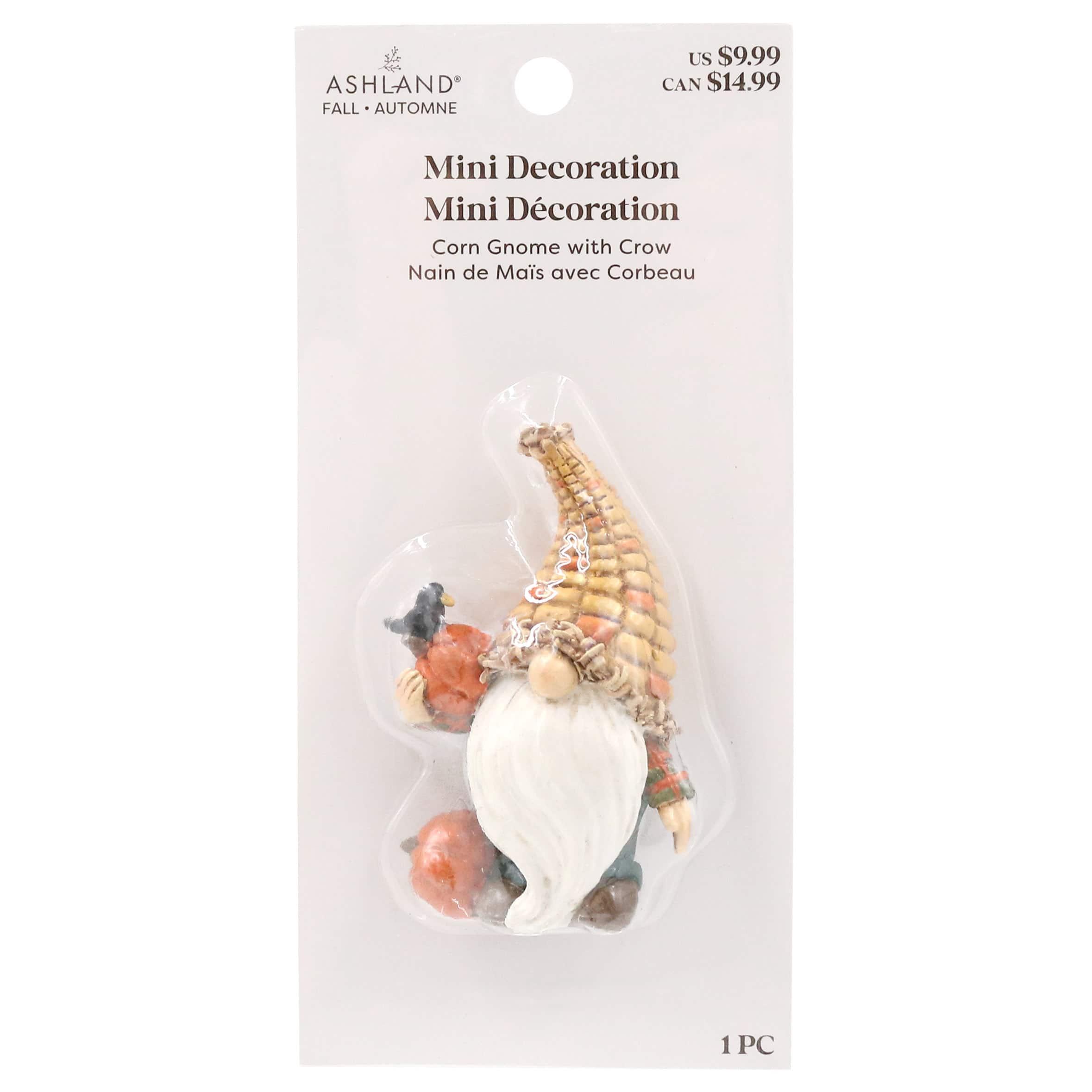 Mini Corn Gnome with Crow by Ashland®