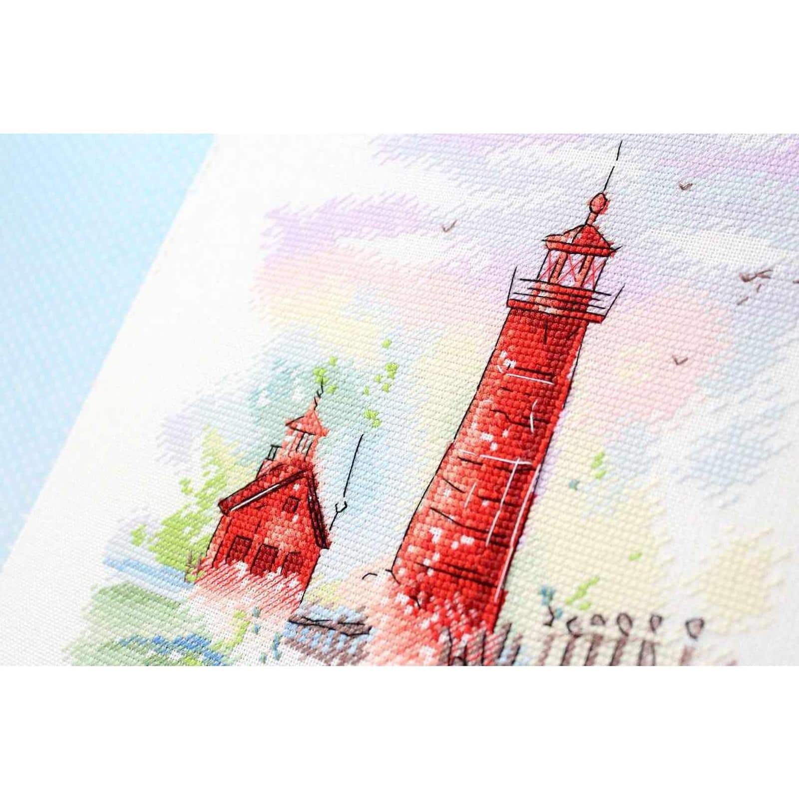 MP Studia Sea Harbour Cross Stitch Kit