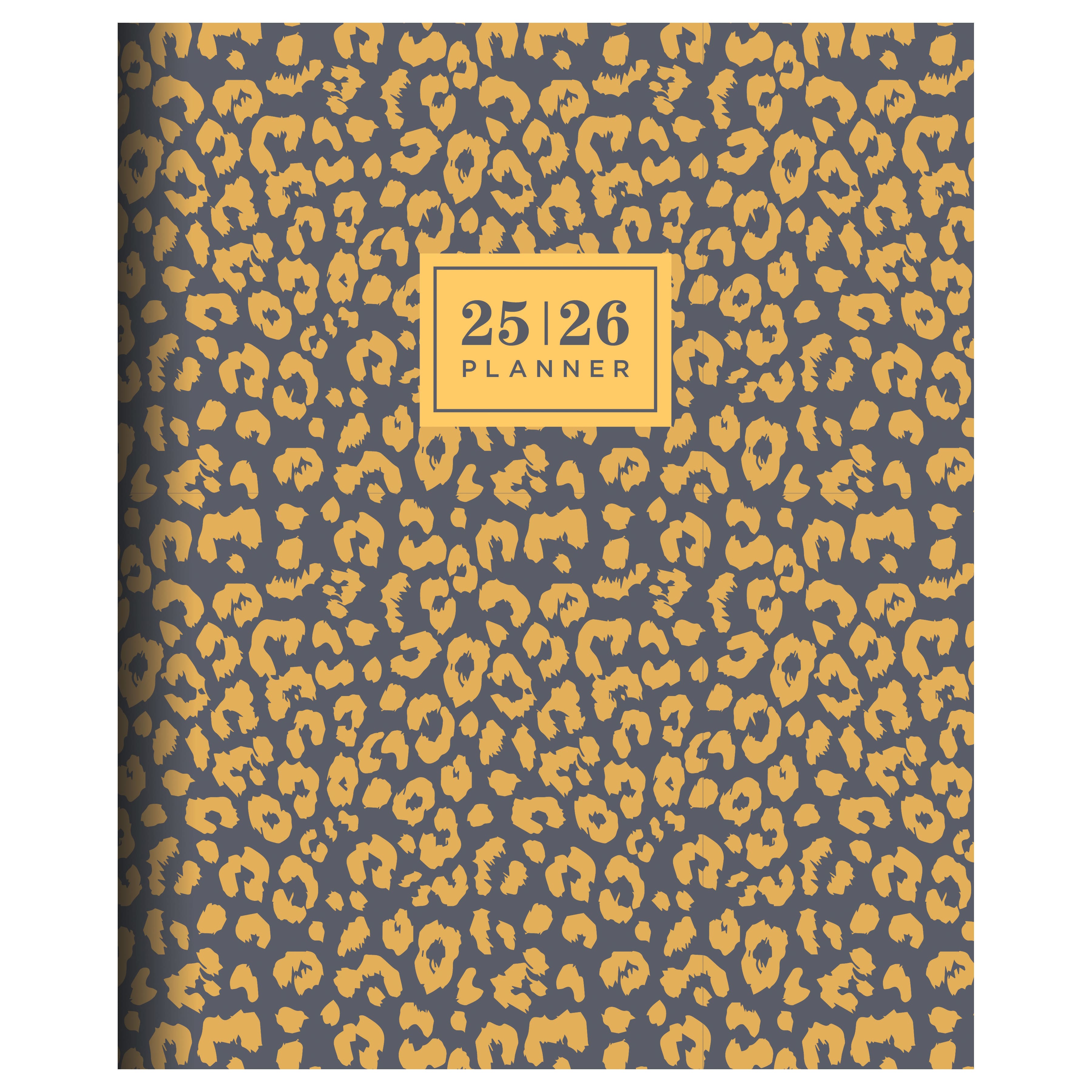 TF Publishing 2025-2026 Lovely Leopard Large Monthly Planner