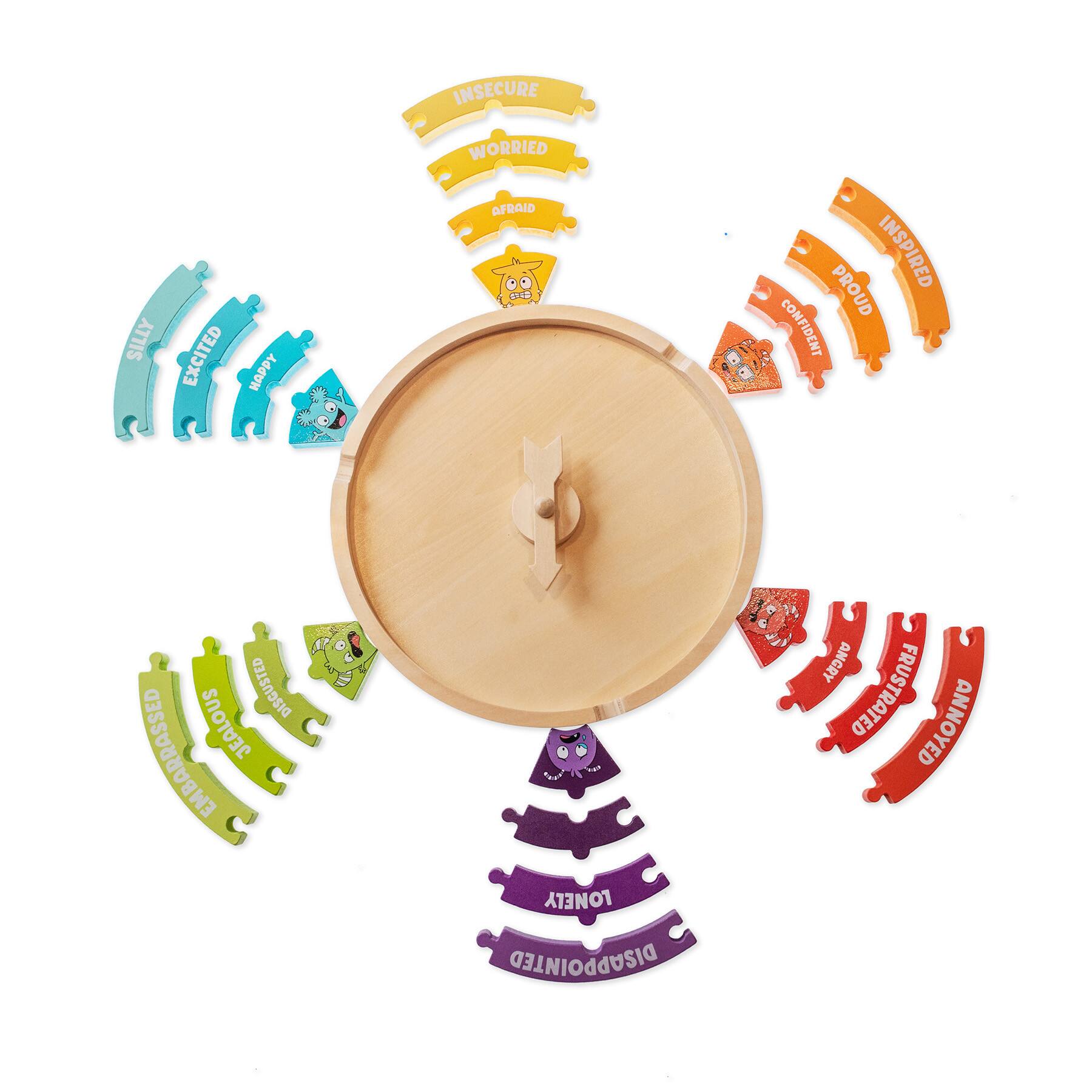 My Emotions Wheel Puzzle