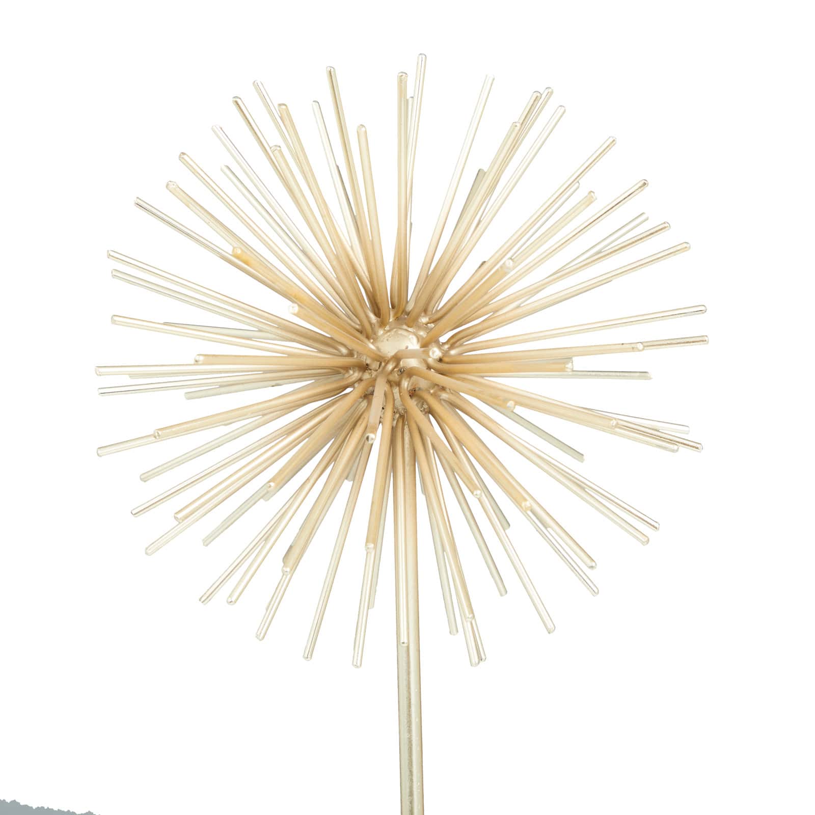 CosmoLiving by Cosmopolitan Gold Marble Glam Sculpture, 8" x 8" x 8"