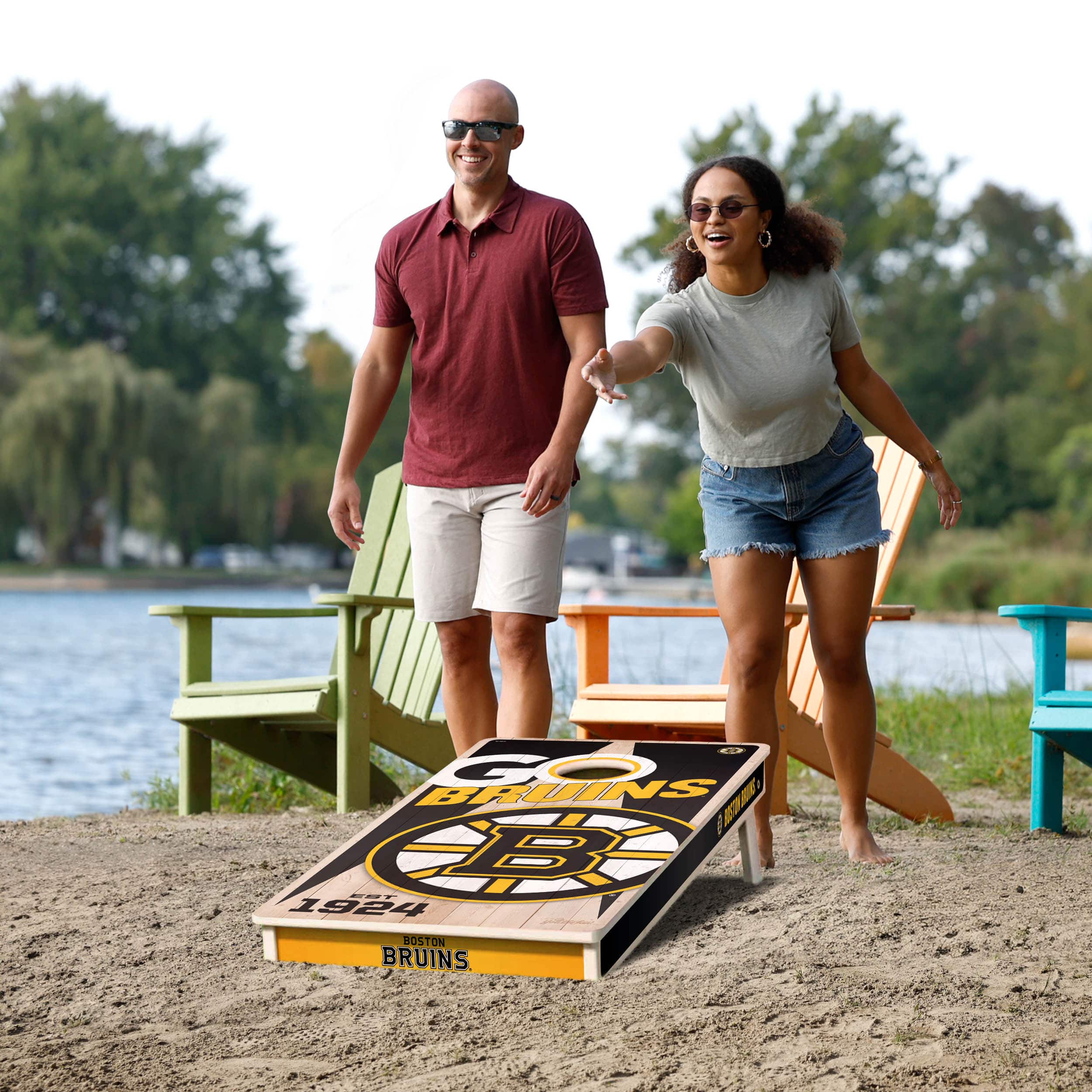 NHL 2ft. x 4ft. Cornhole Game