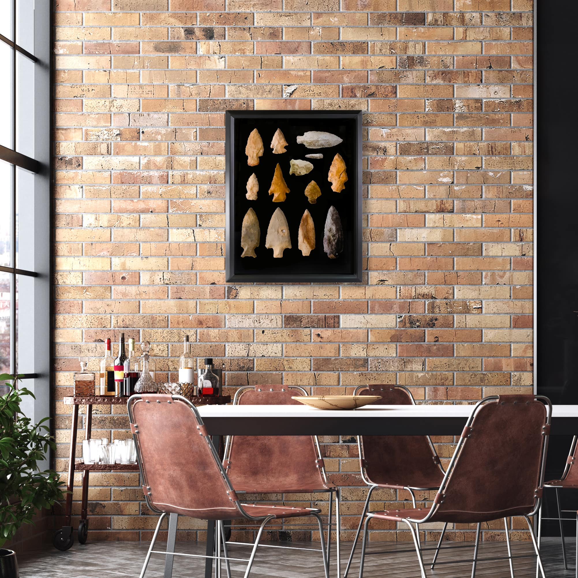 6 Pack: Black Shadow Box by Studio Décor