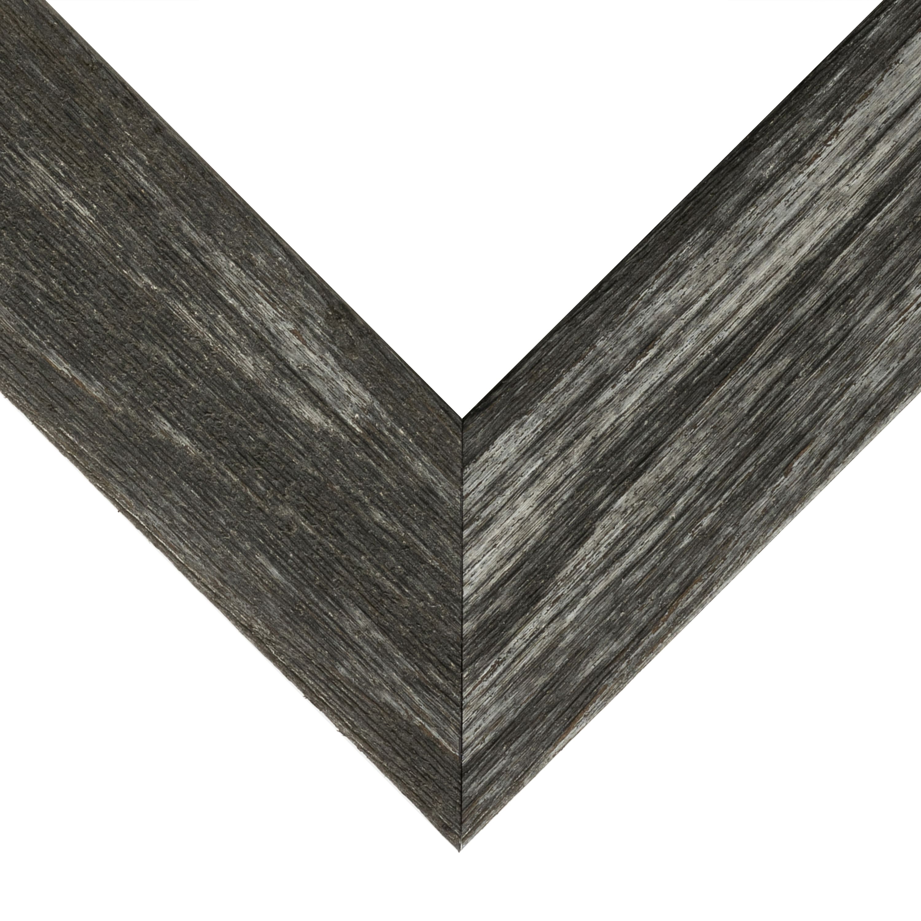 Frame USA Farmhouse Barnwood Charcoal Single Image Picture Frame