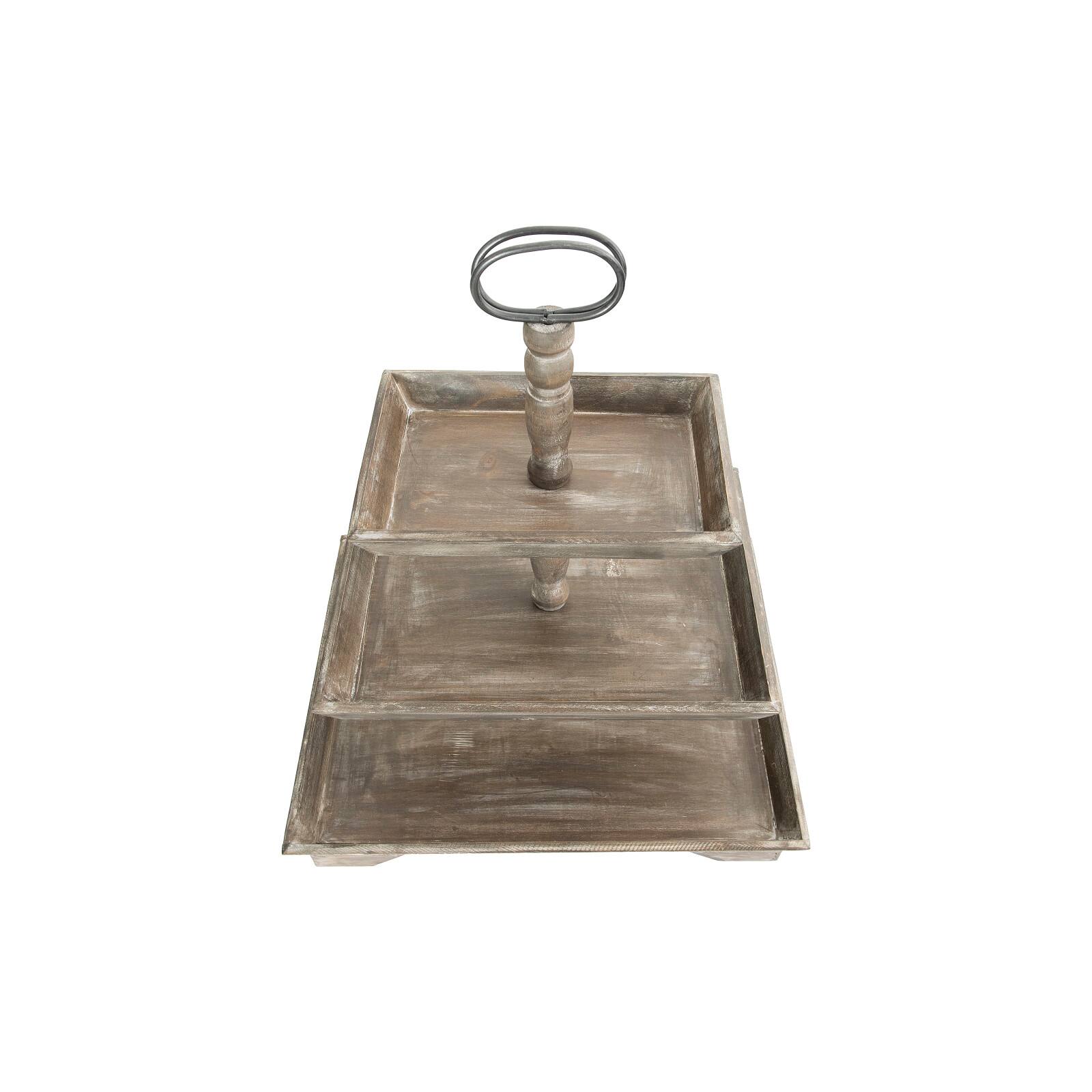 Hello Honey® 25" Decorative 3 Tier Tray