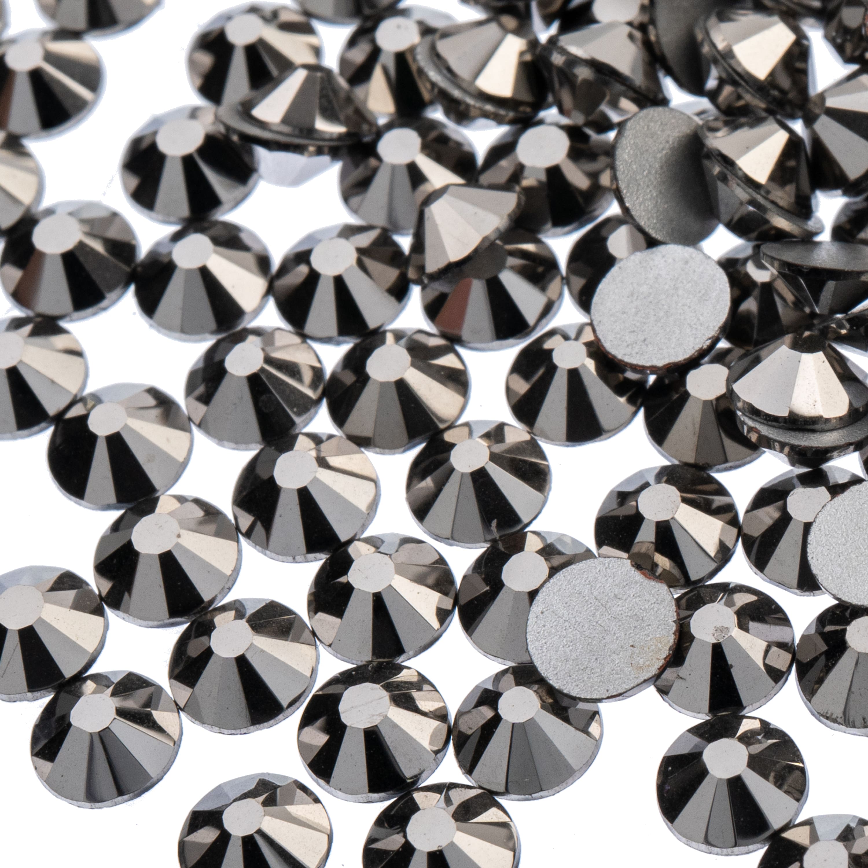 John Bead Crystal Lane SS30 Glass Round Flatback Rhinestones, 288ct.