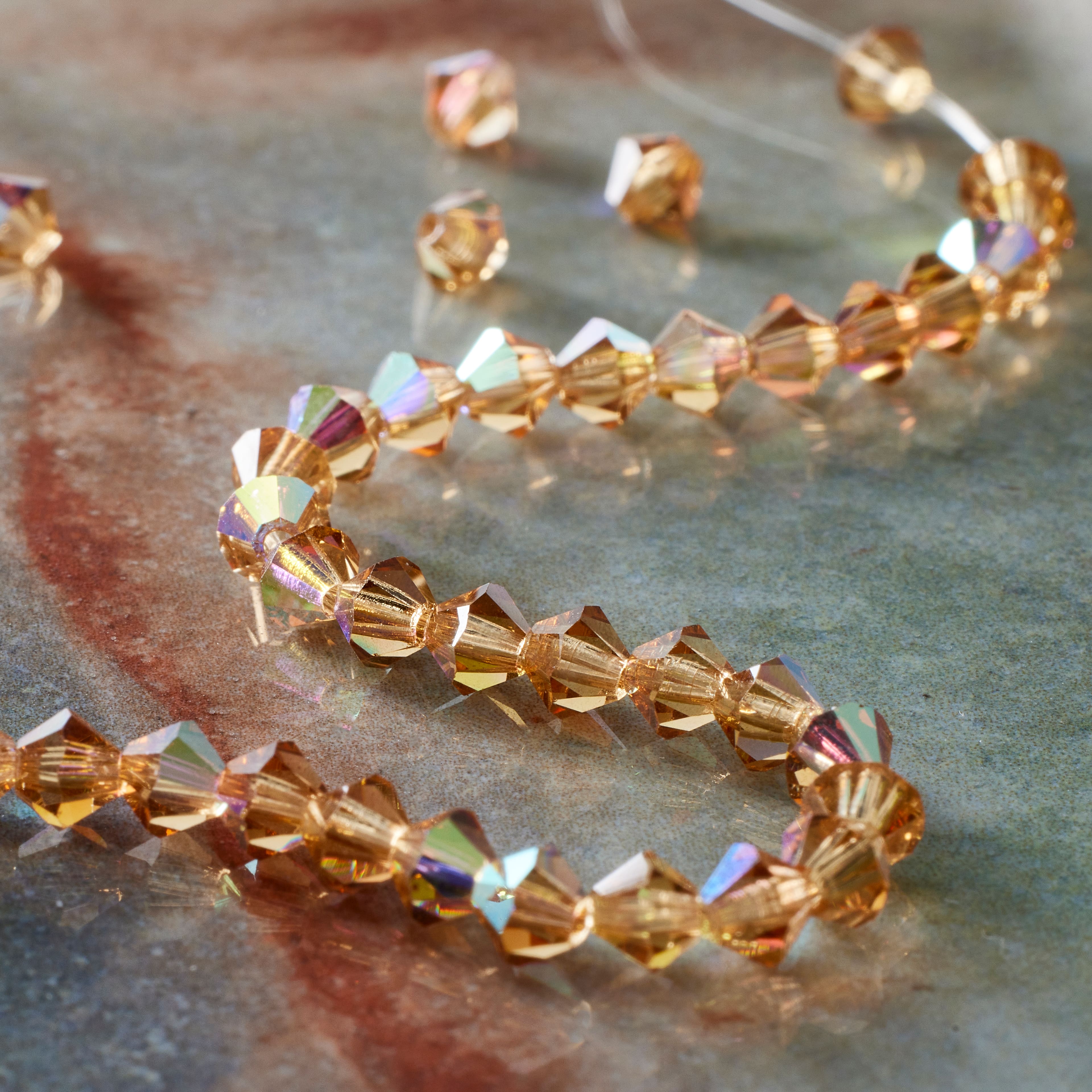 12 Pack: Preciosa® Czech Crystal Bicone Beads, 4mm by Bead Landing™