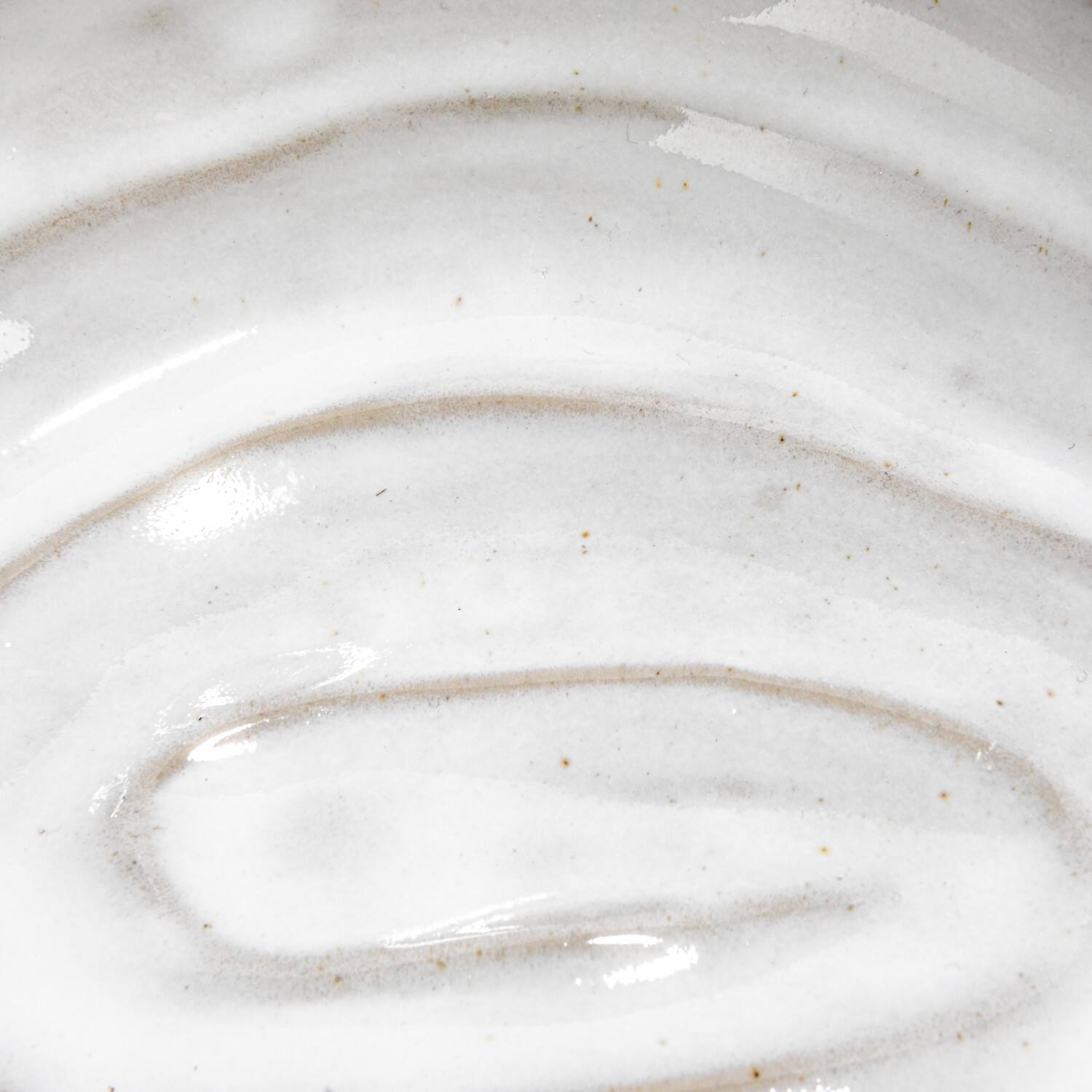 Hello Honey® 7.25" White Stoneware Shell Bowls, 6ct.