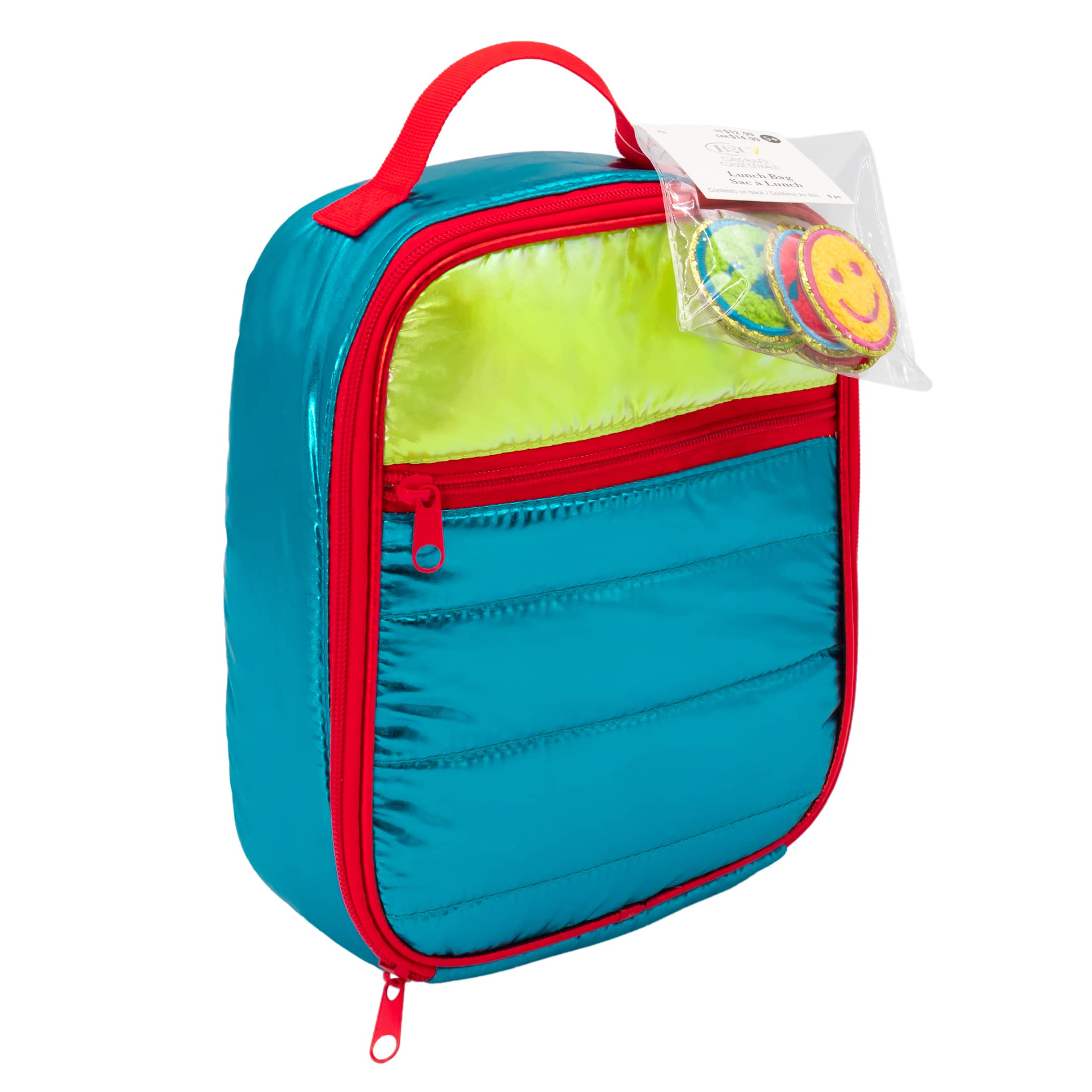 Class Rules! 10.5" Lunch Bag with Patches by B2C