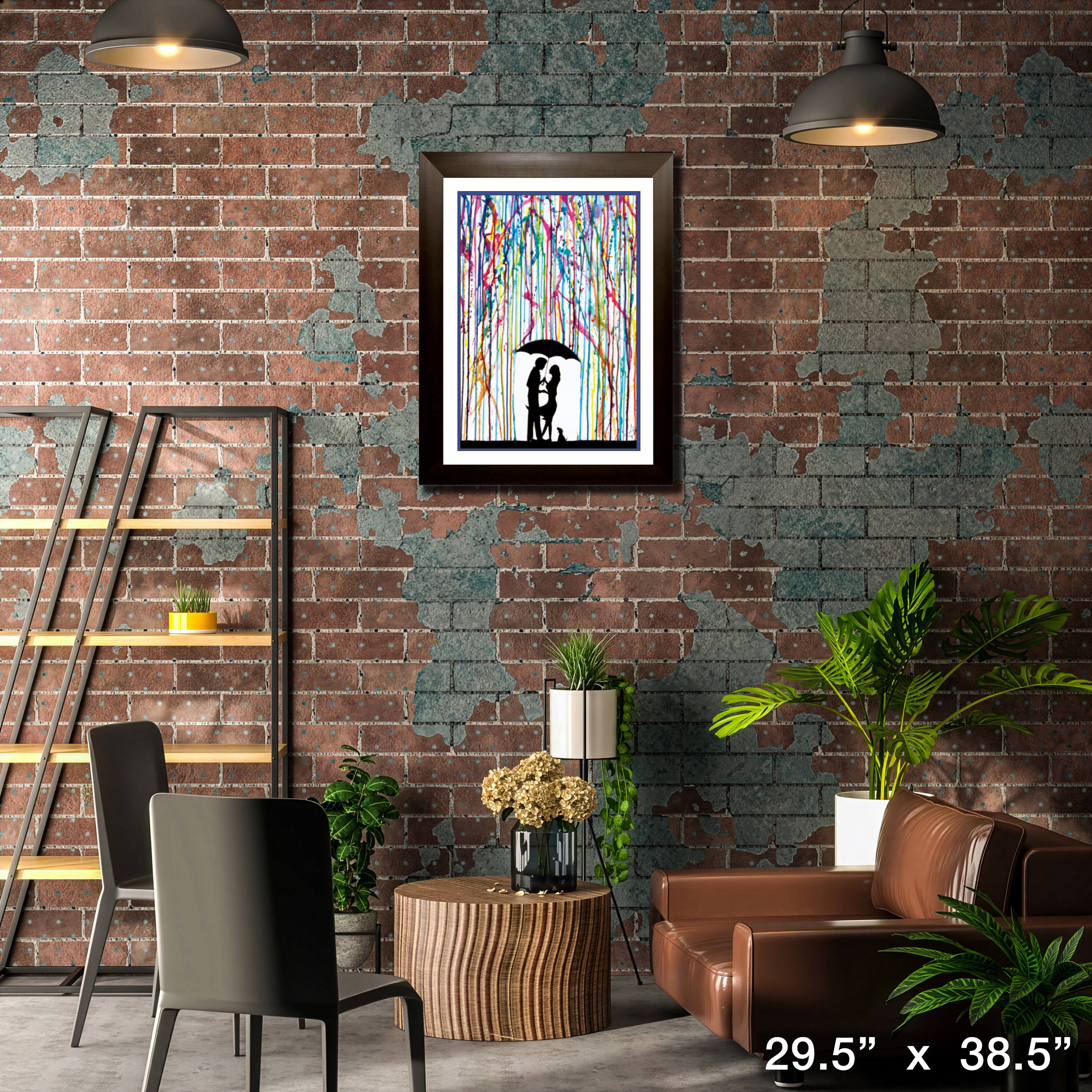 Two Step Framed Print by Marc Allante 29.5" x 38.5"