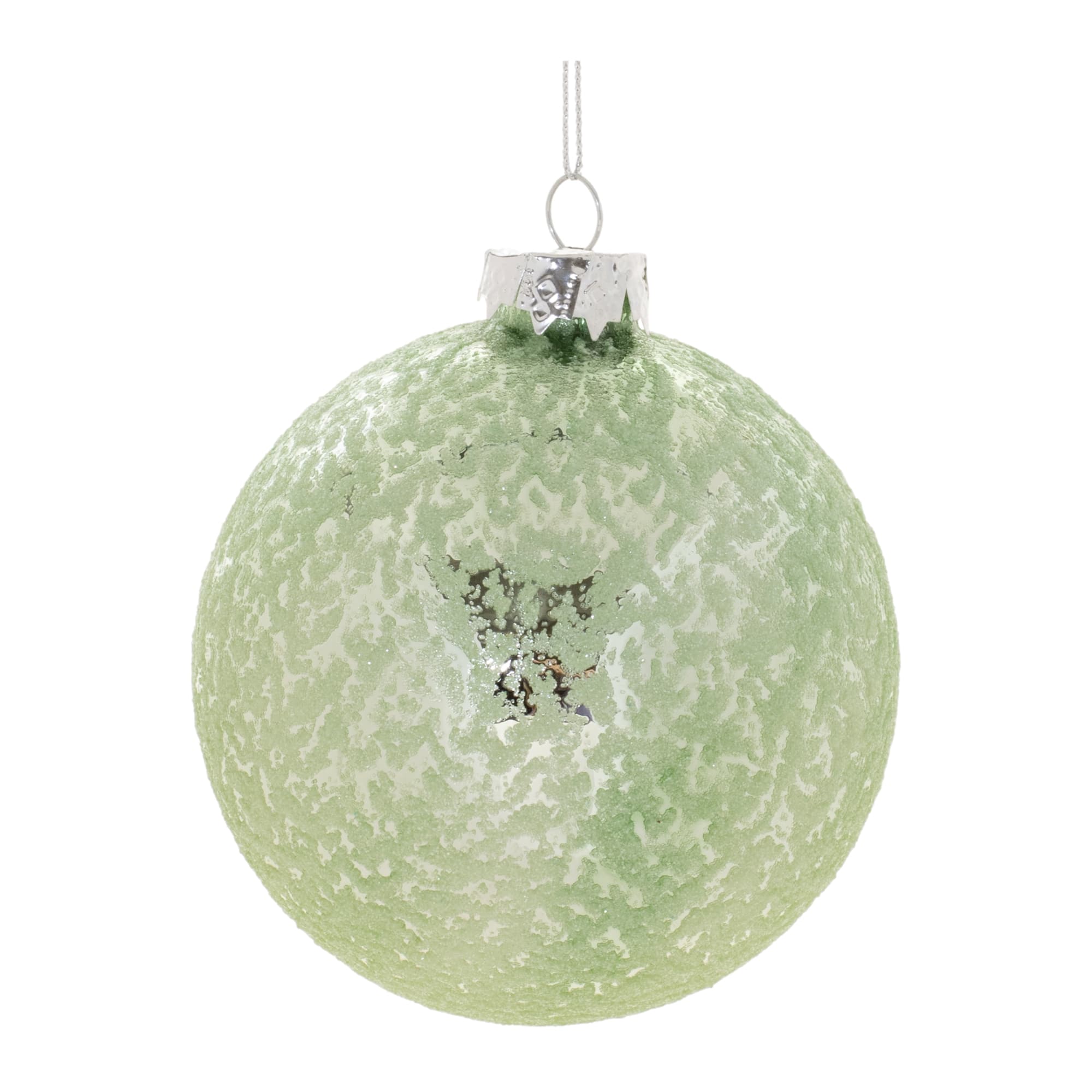 4" Beaded Glass Ball Ornaments, 6ct.