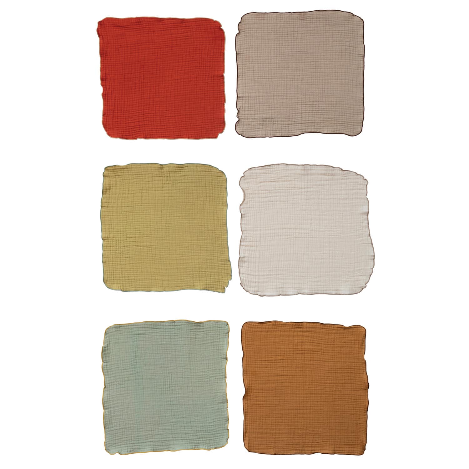 Hello Honey® Square Woven Double Cloth Napkins Set