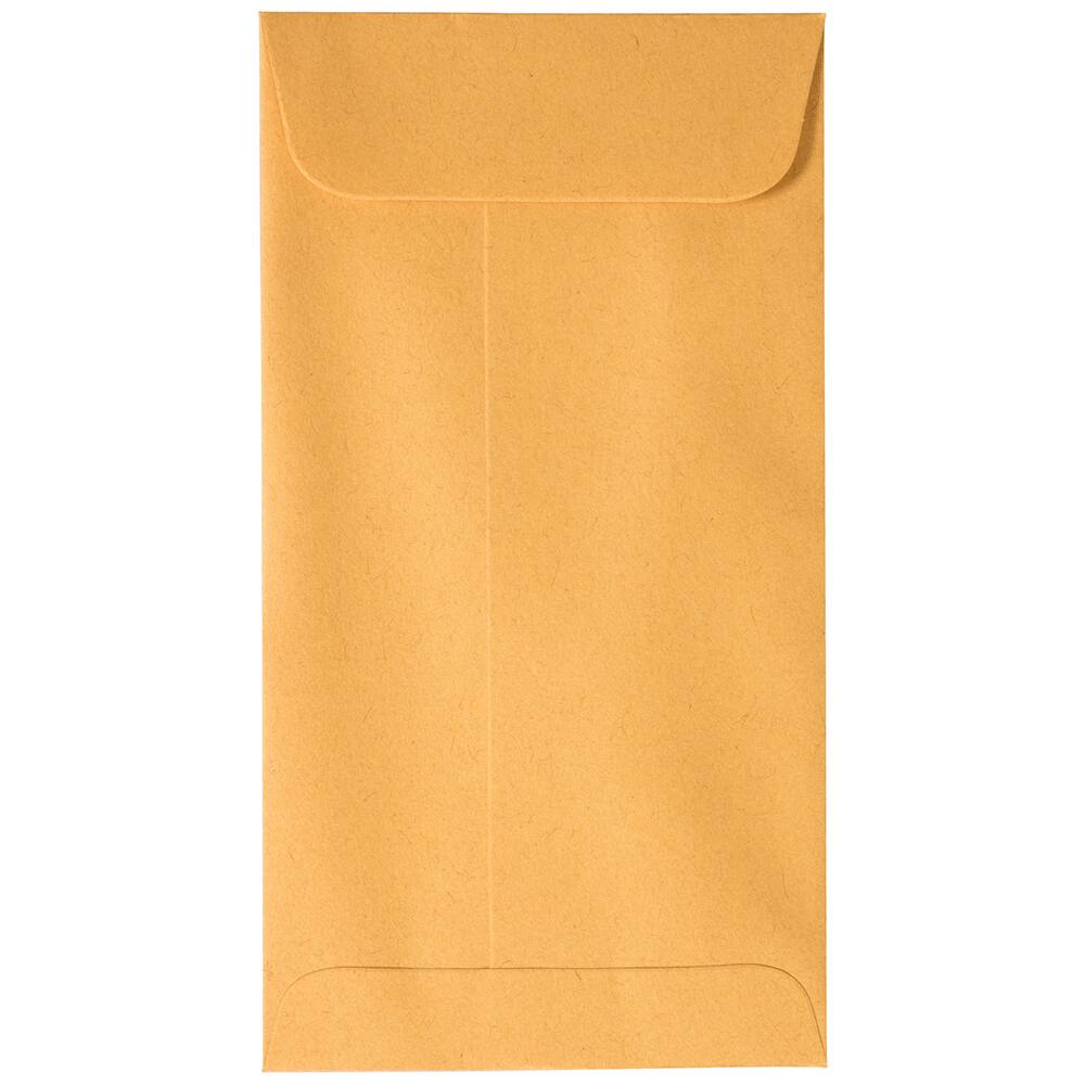 JAM Paper Brown Kraft Manila Coin Business Recycled Envelopes