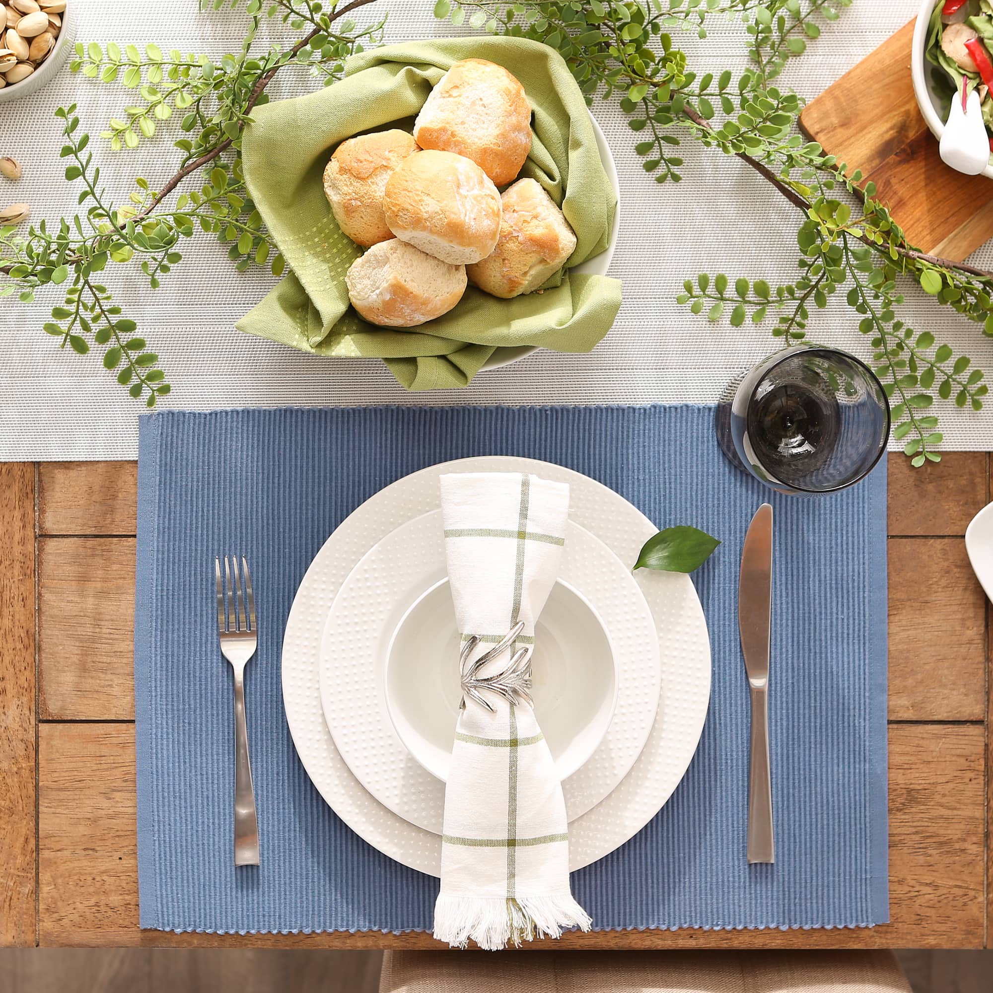 DII® Ribbed Cotton Placemats