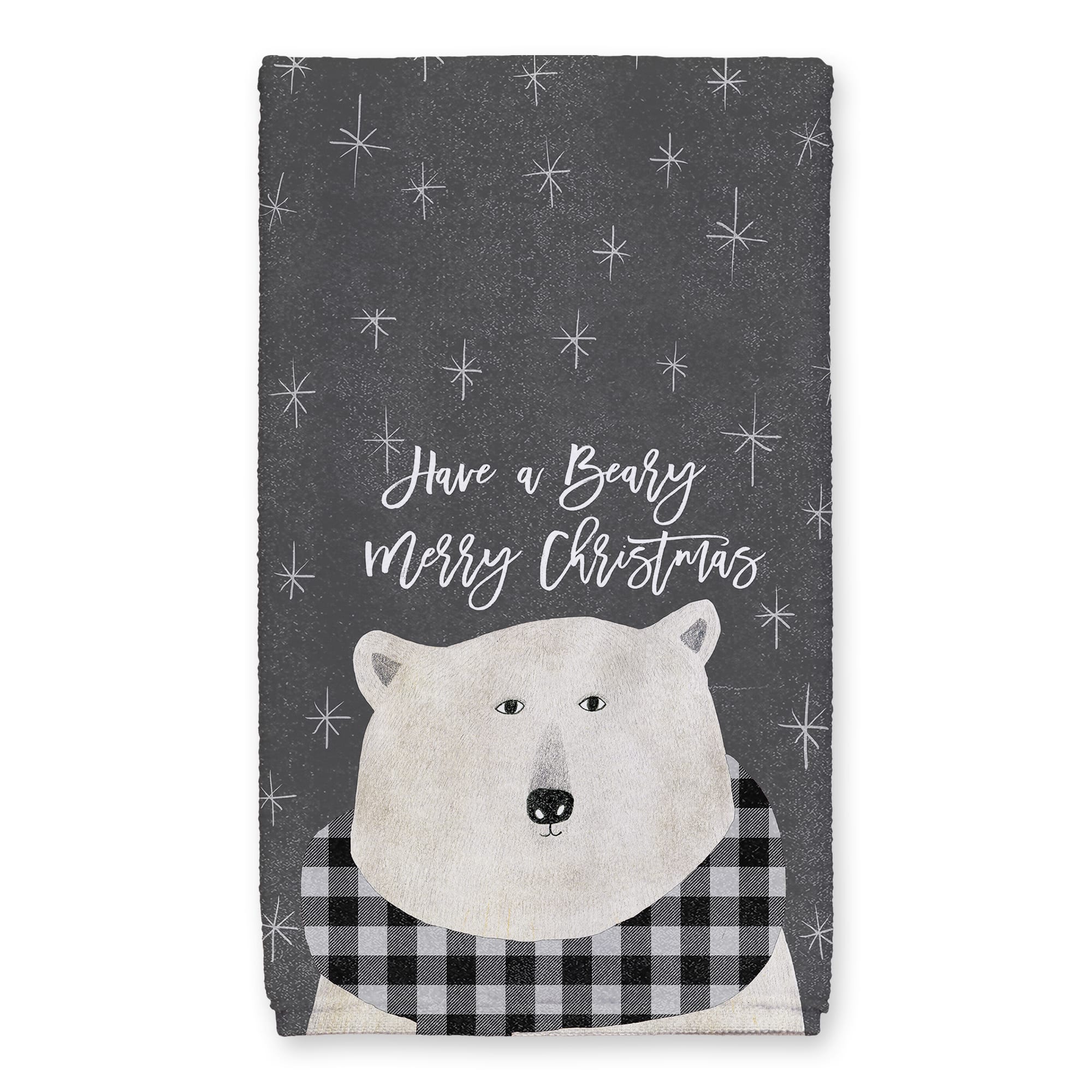 Have a Beary Merry Christmas 16" x 25" Tea Towel - Set of 2