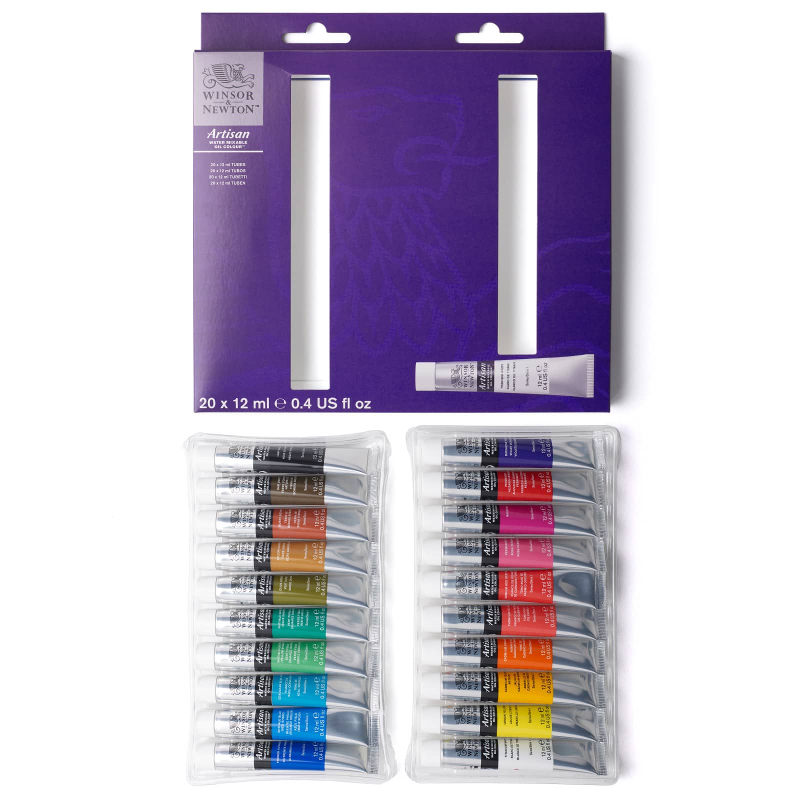 Winsor & Newton™ Artisan Water Mixable Oil Colour™ 20 Colour Paint Set
