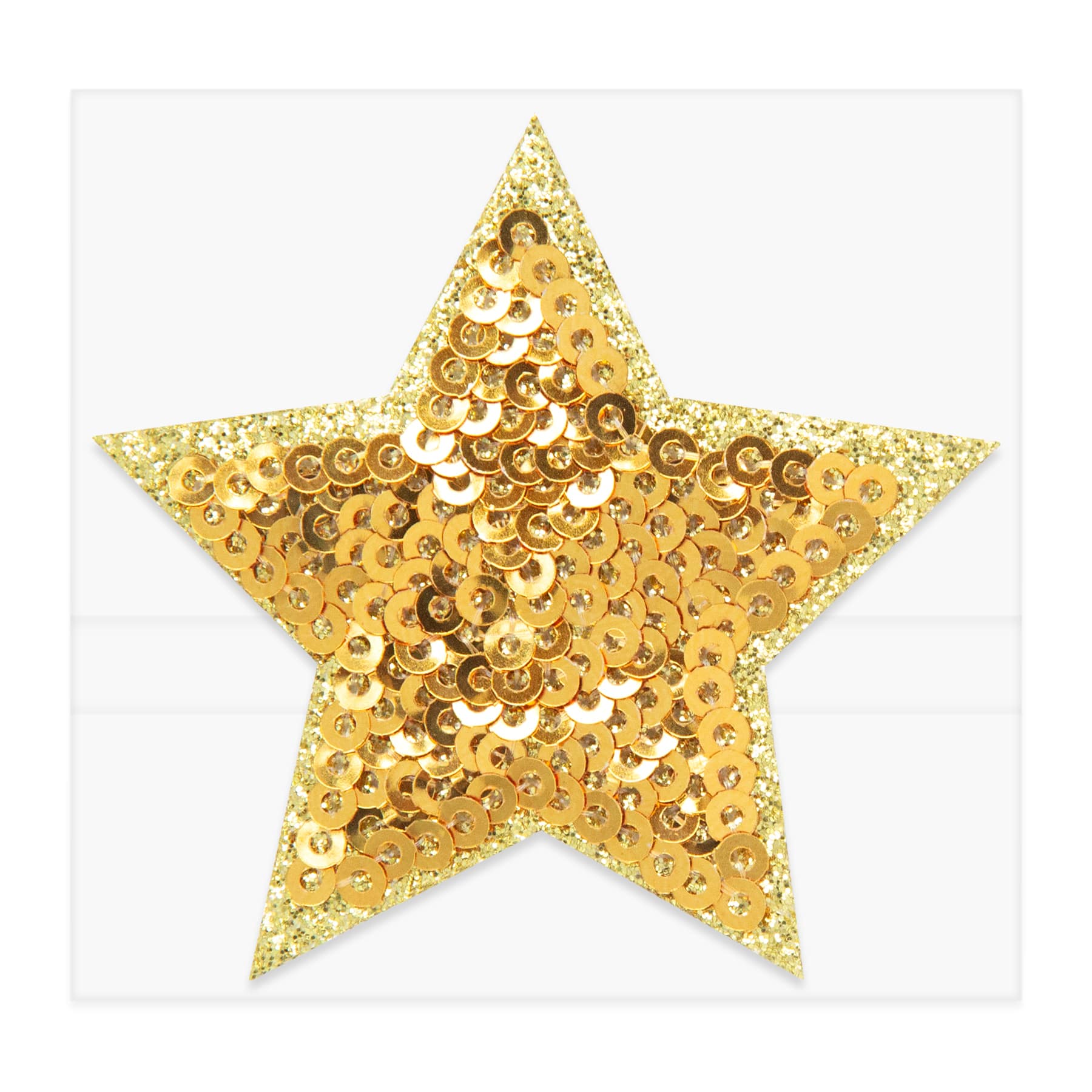 Sequin Star Iron-On & Adhesive Patch by Make Market®