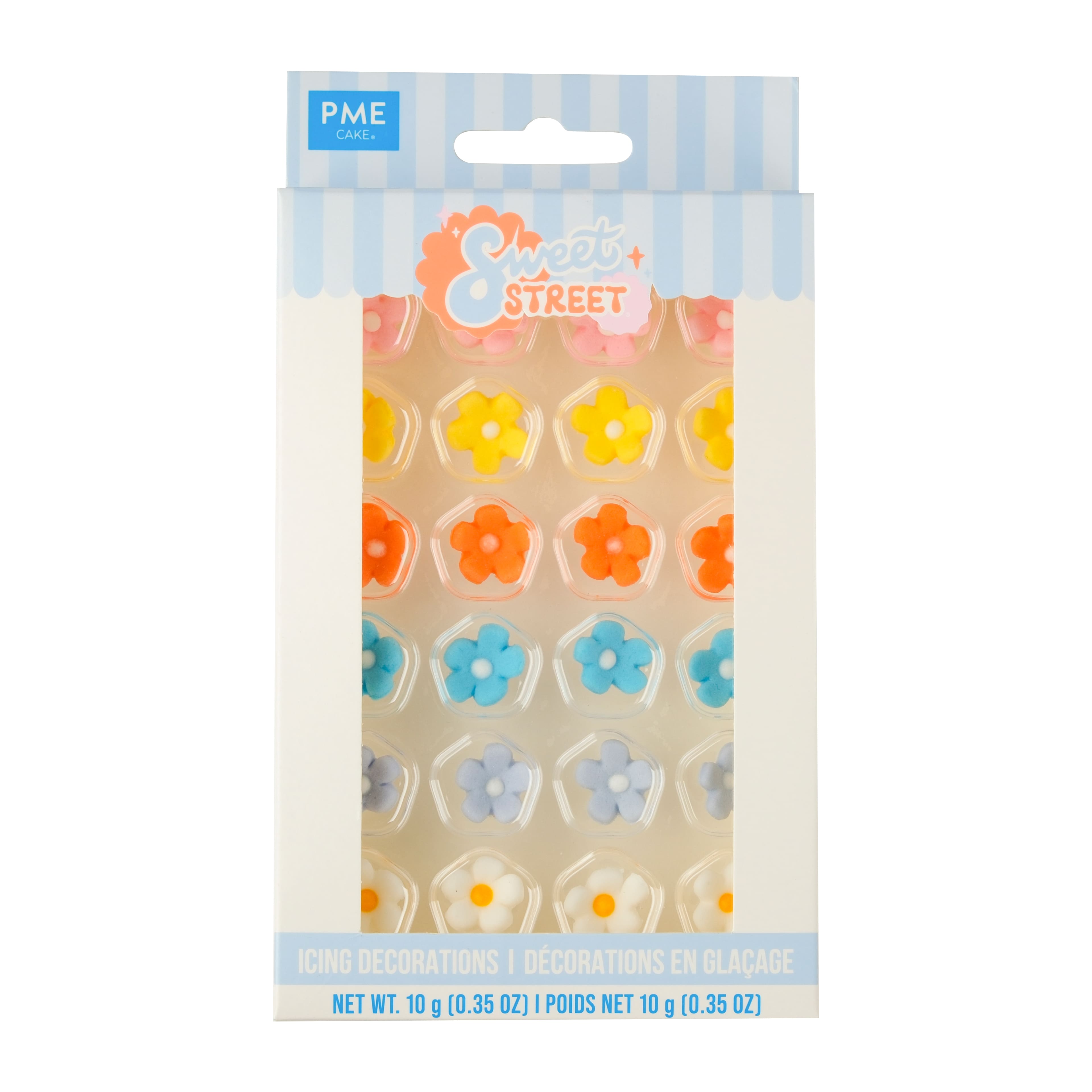 PME Cake Sweet Street® Flowers Icing Decorations