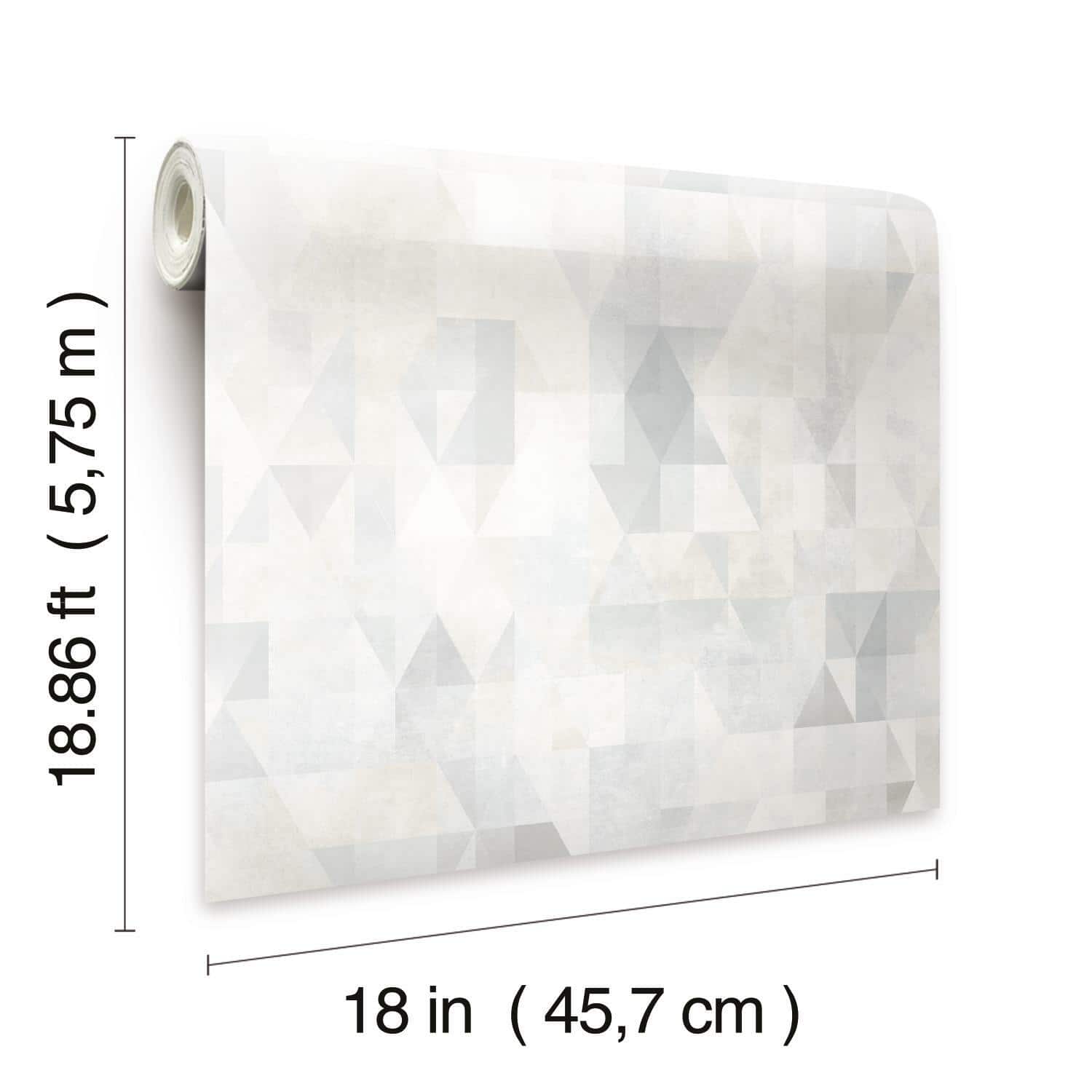 RoomMates Prismatic Geo Peel & Stick Wallpaper