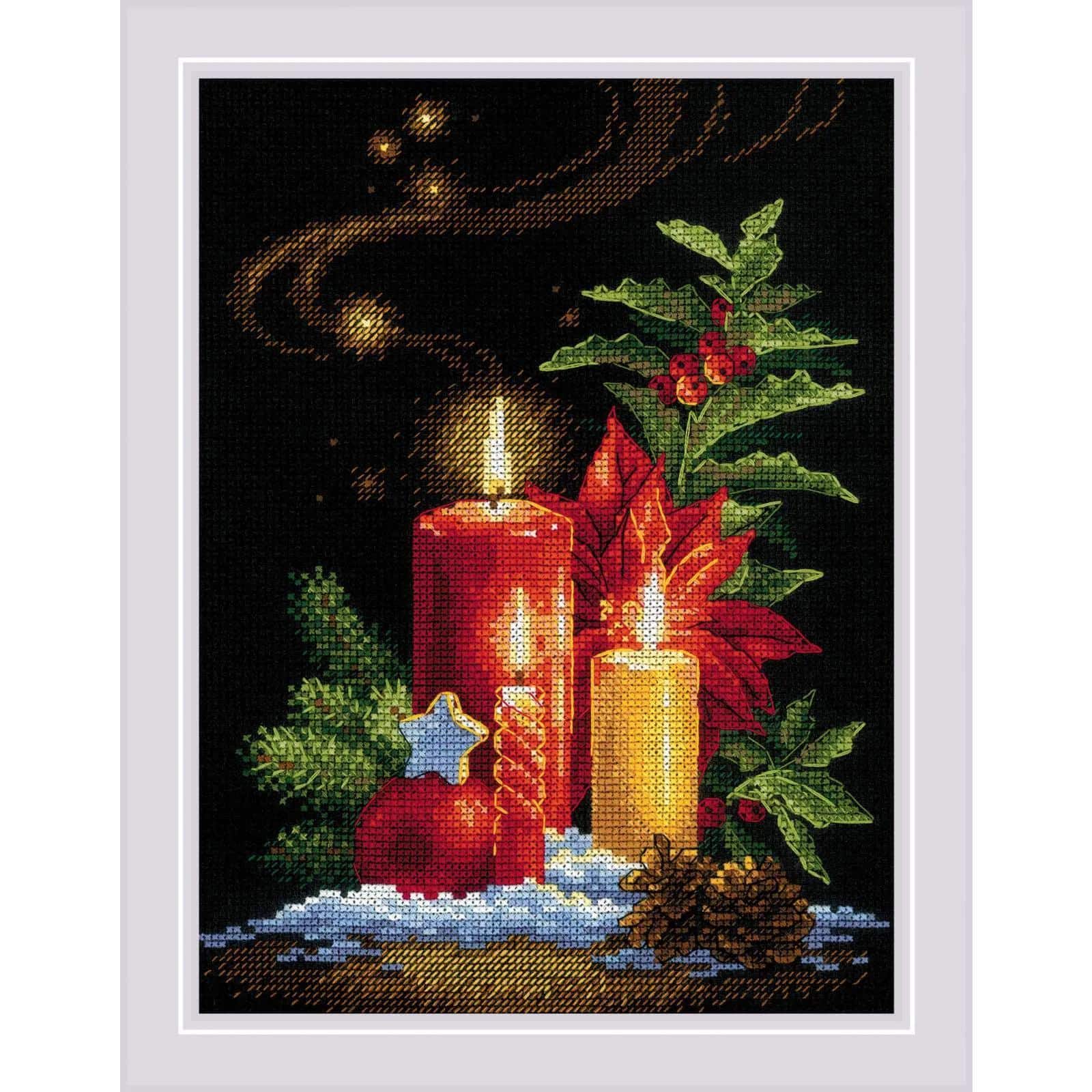 RIOLIS Christmas Light Counted Cross Stitch Kit