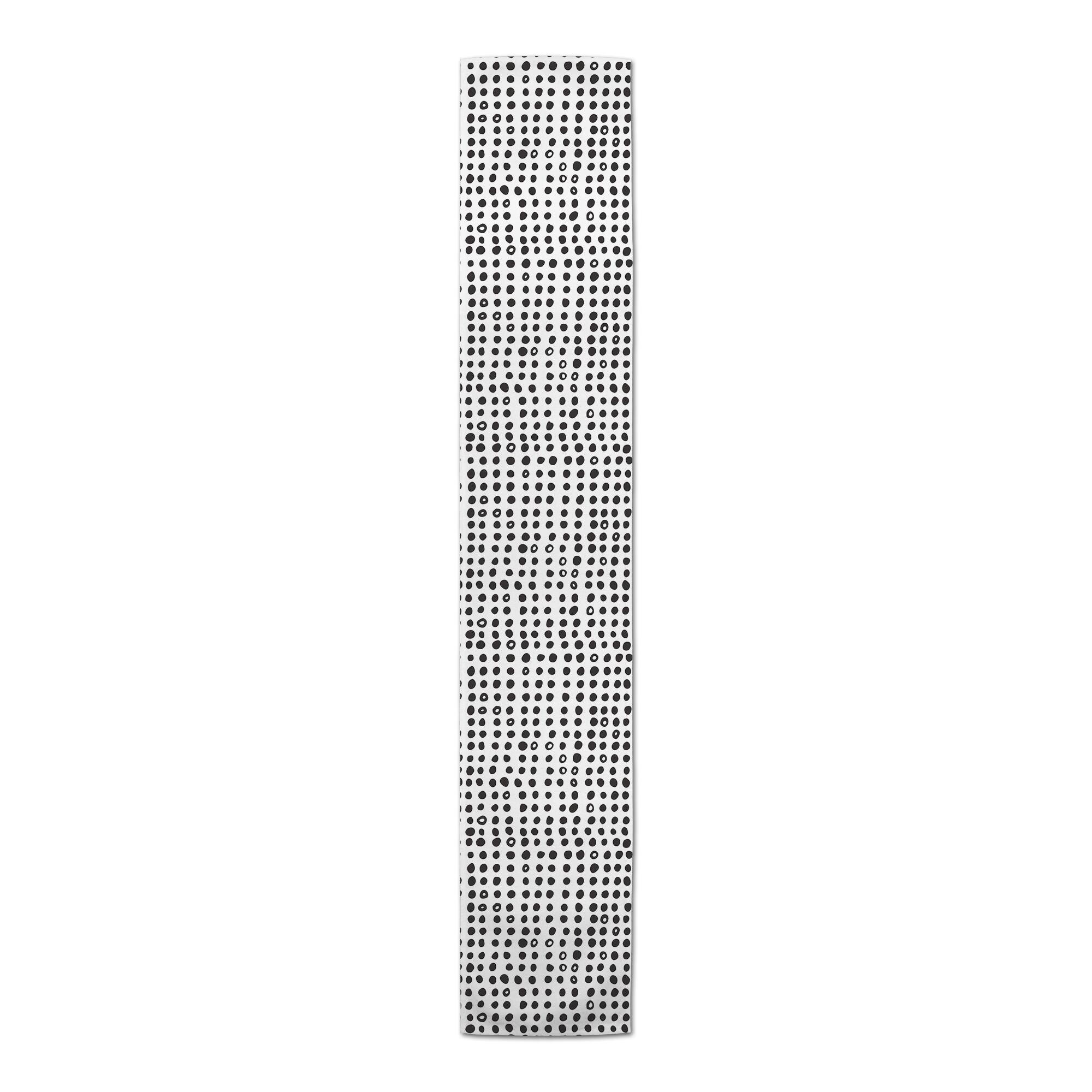Drawn Dots Indoor/Outdoor Table Runner