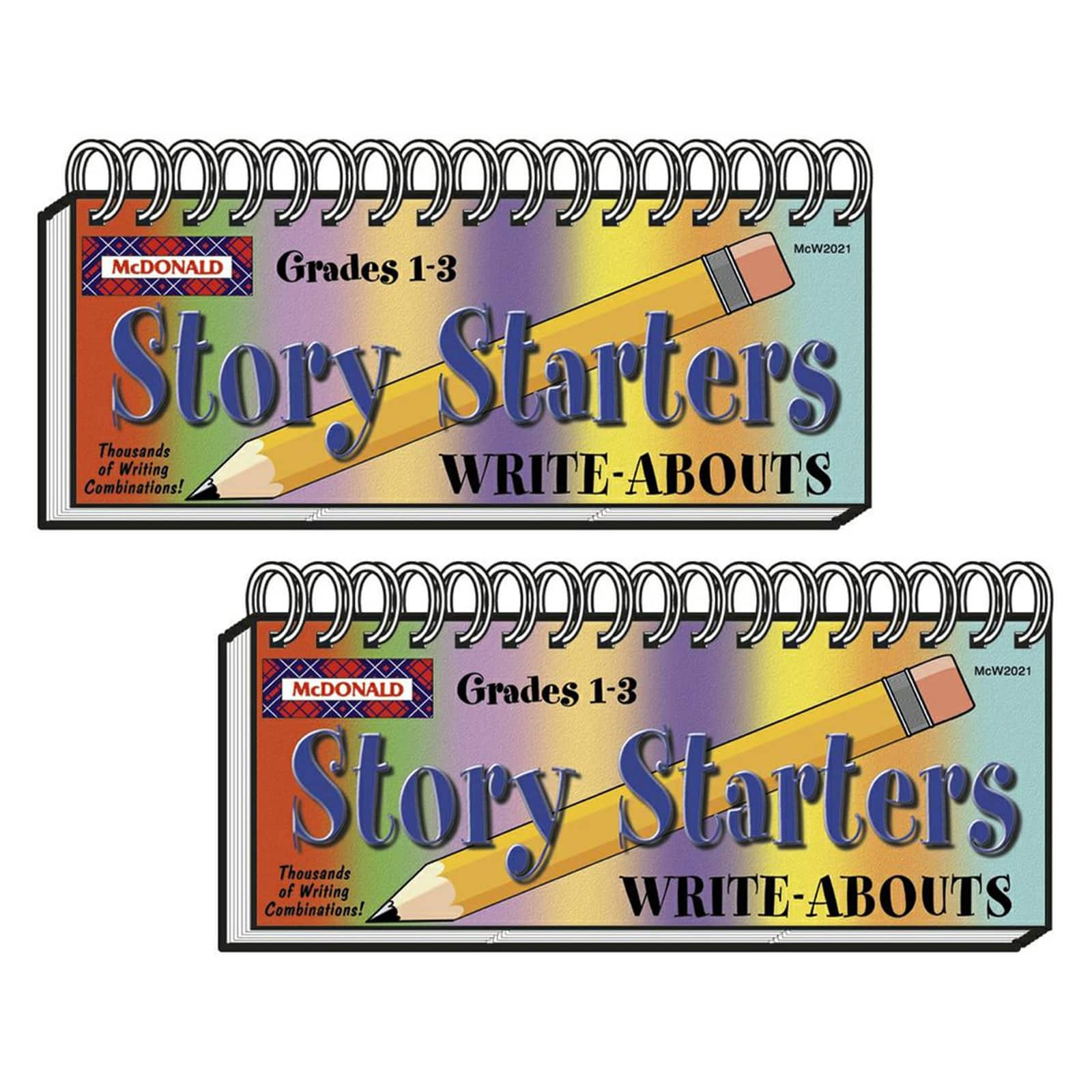 McDonald Publishing® Write-Abouts Story Starters, 2ct.