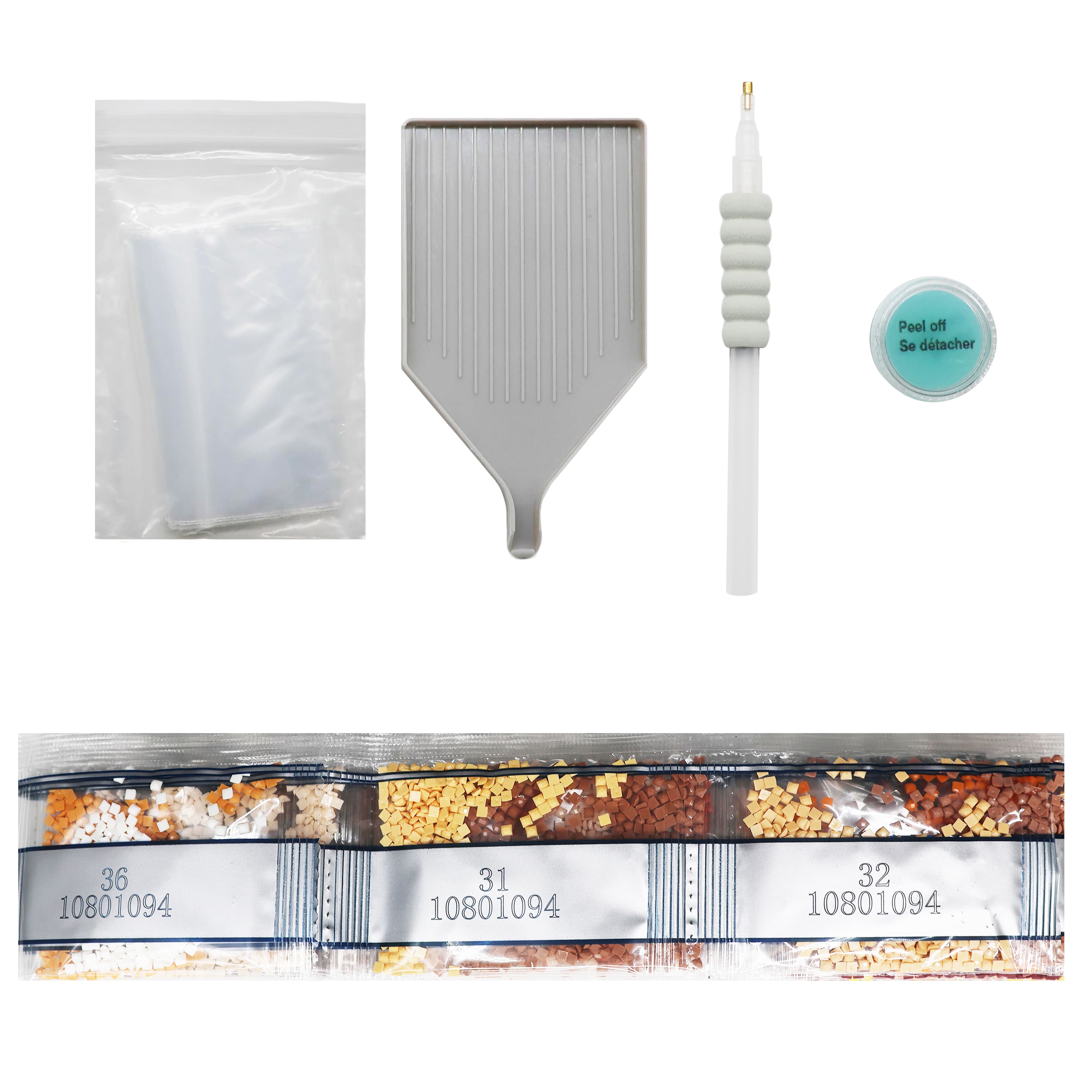 8" x 10" Lion Diamond Art Kit by Make Market®