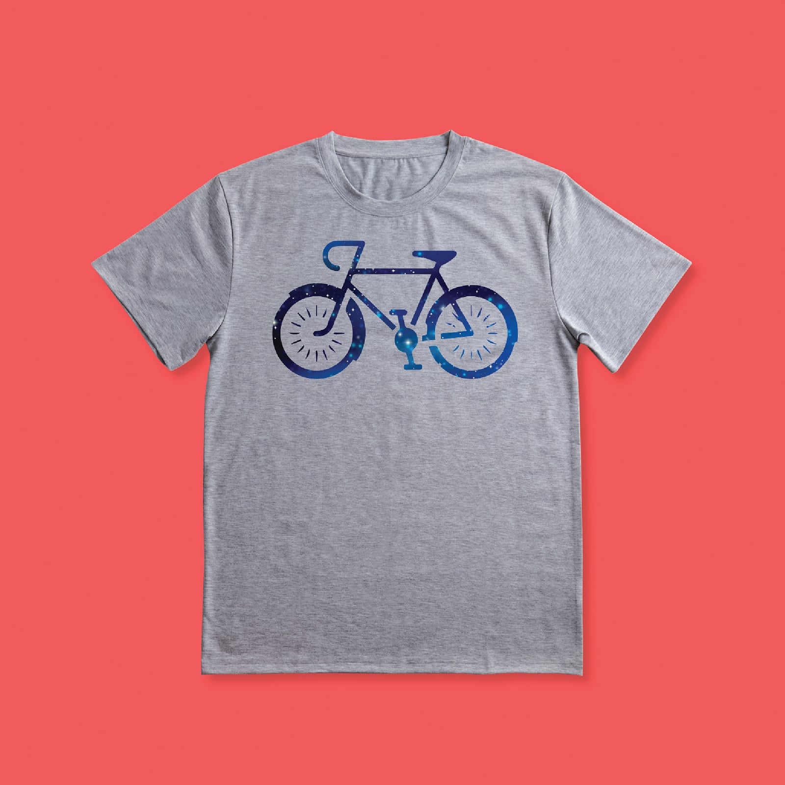 Cricut® Gray Unisex Crew Neck T-Shirt Blank