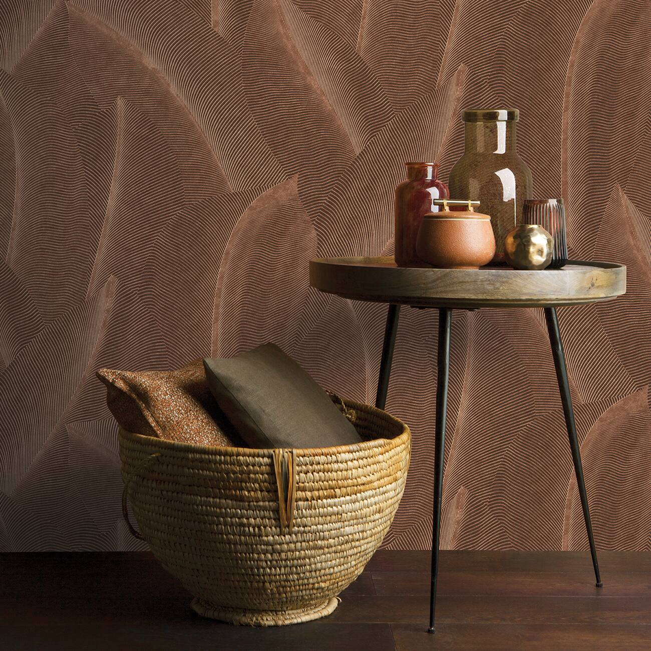 Designs Direct Allure Leaf Wallpaper