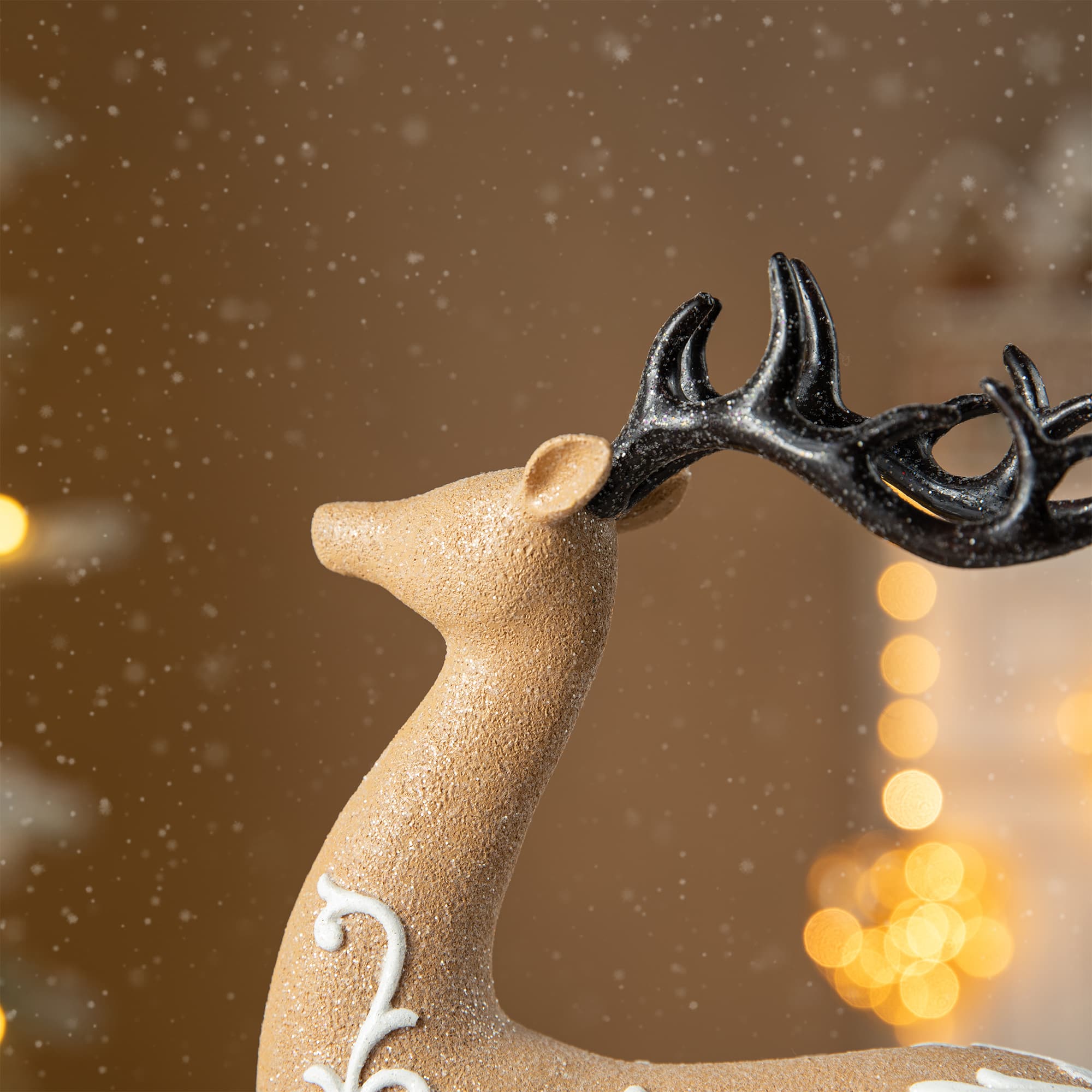 Glitzhome® Reindeer Table Décor Set