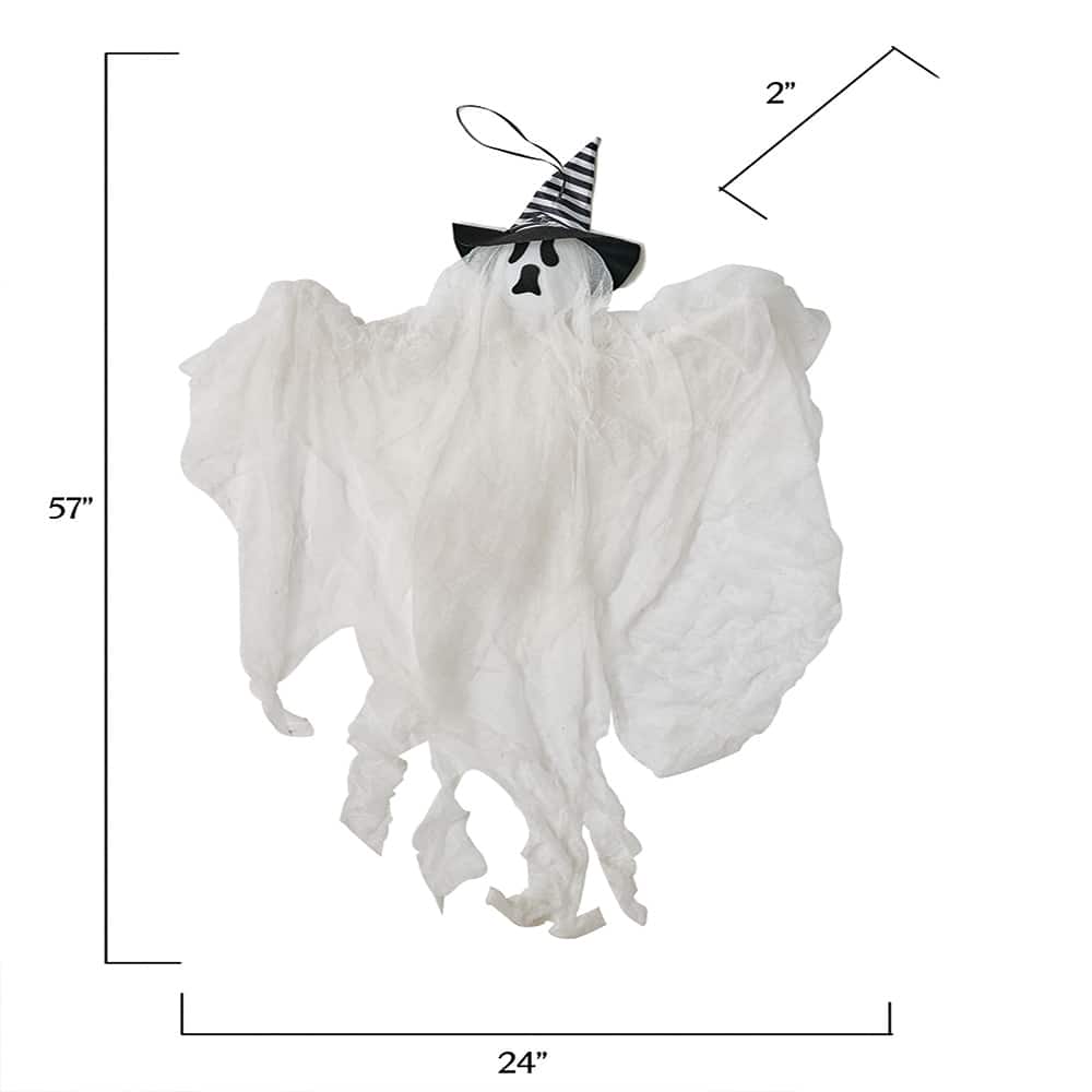 57" Hanging Ghost Halloween Décor