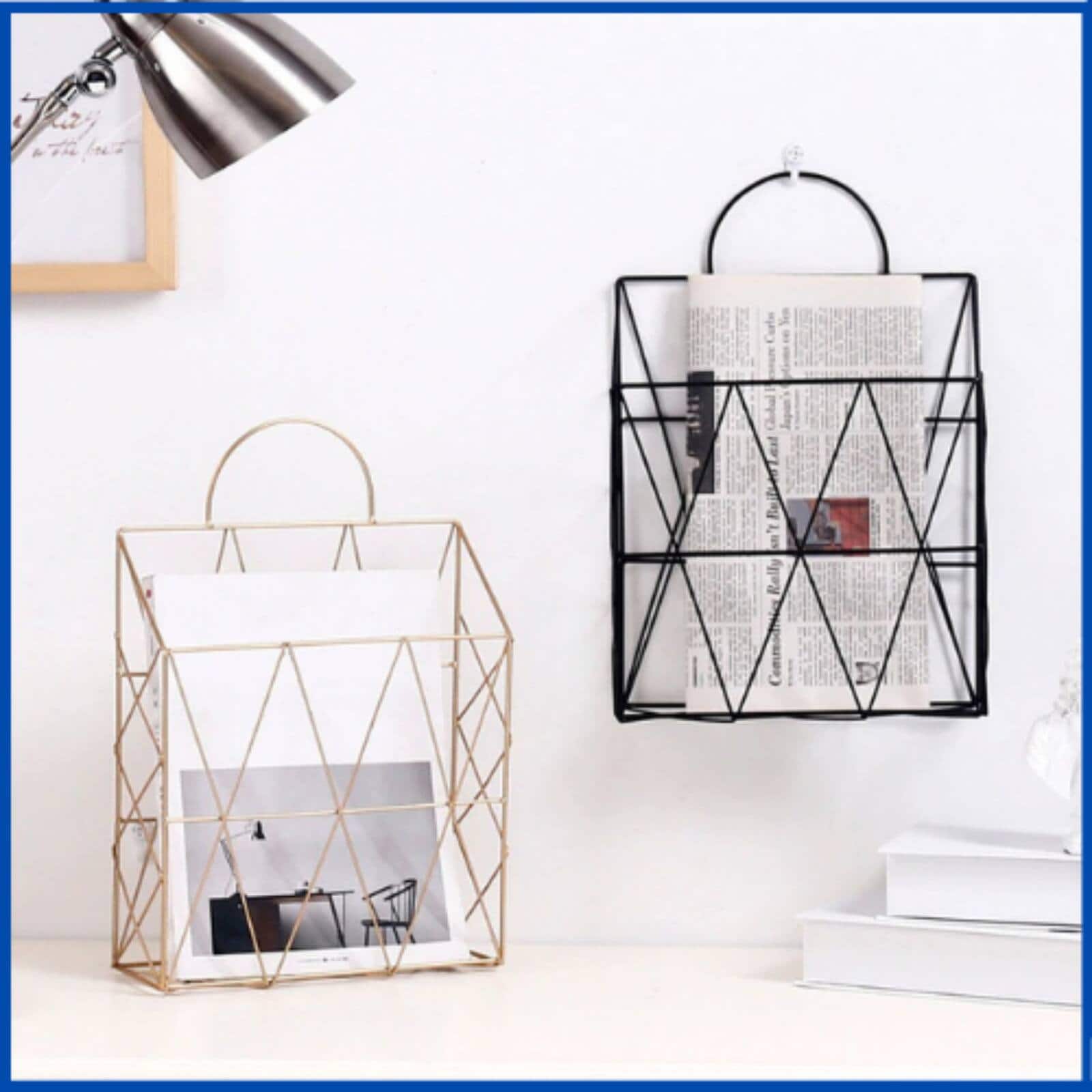 NEX™ Black Metal File Organizer