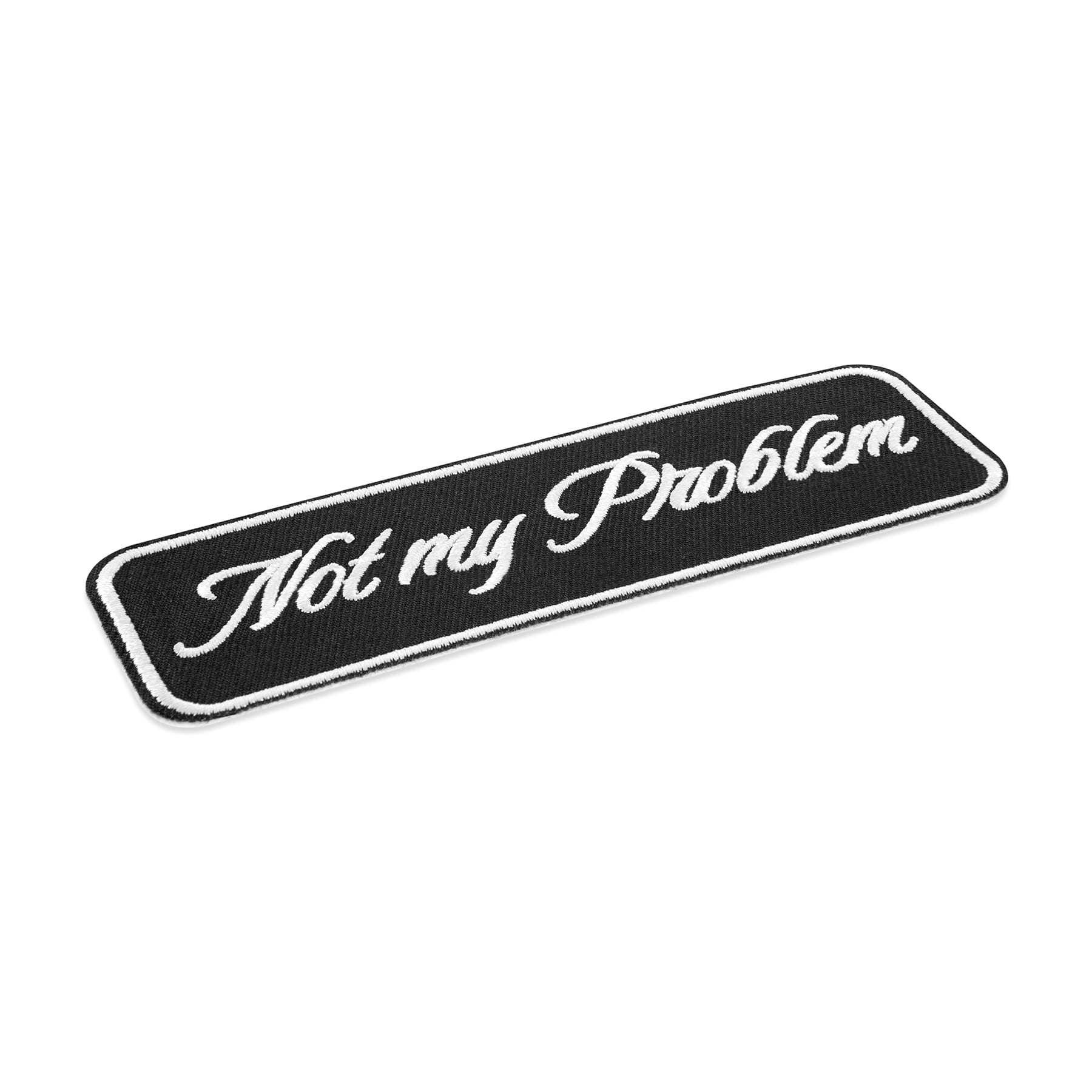 Summer Not My Problem Iron-On & Adhesive Embroidered Patch by Make Market®