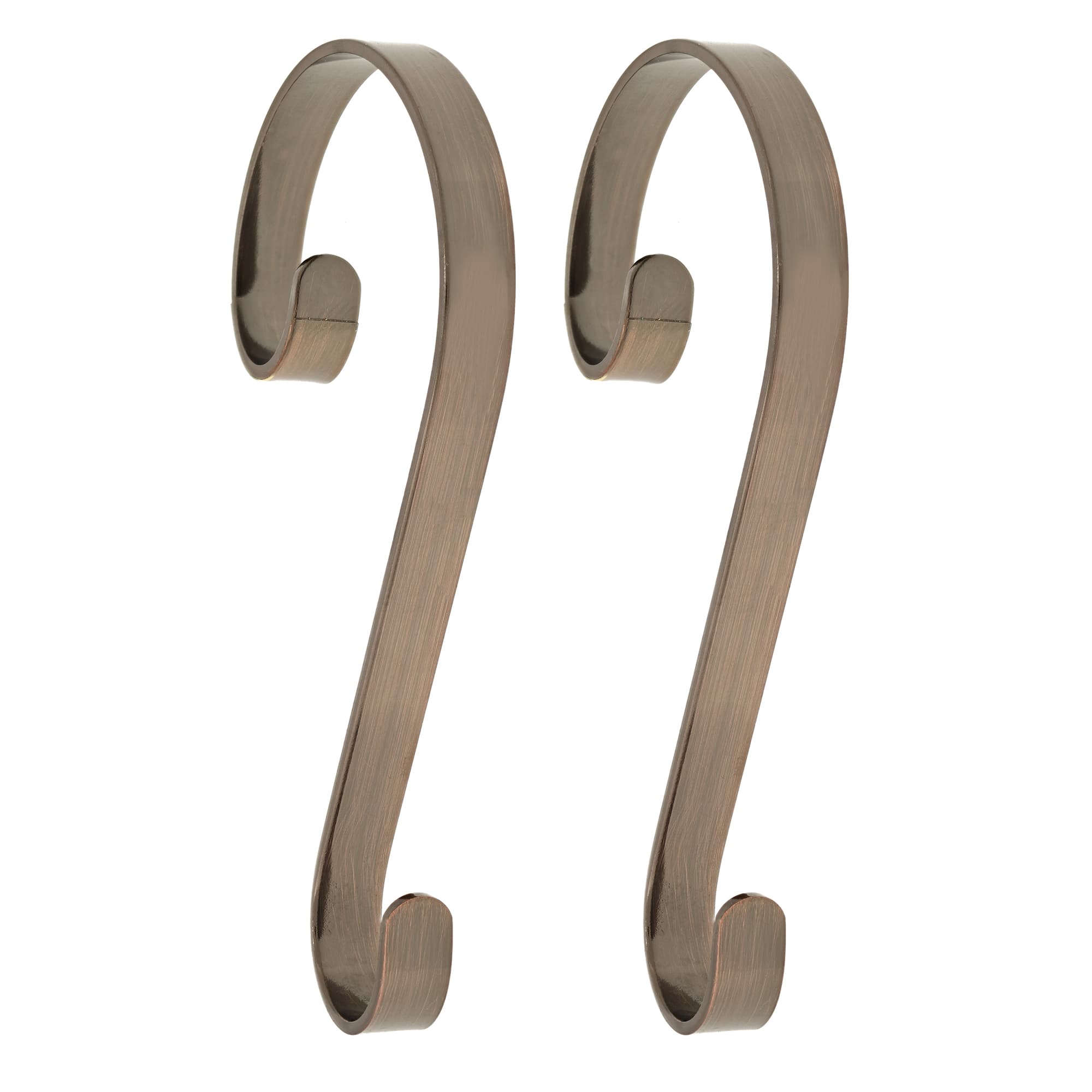 Haute Decor Stocking Scroll® Oil-Rubbed Bronze Stocking Holders