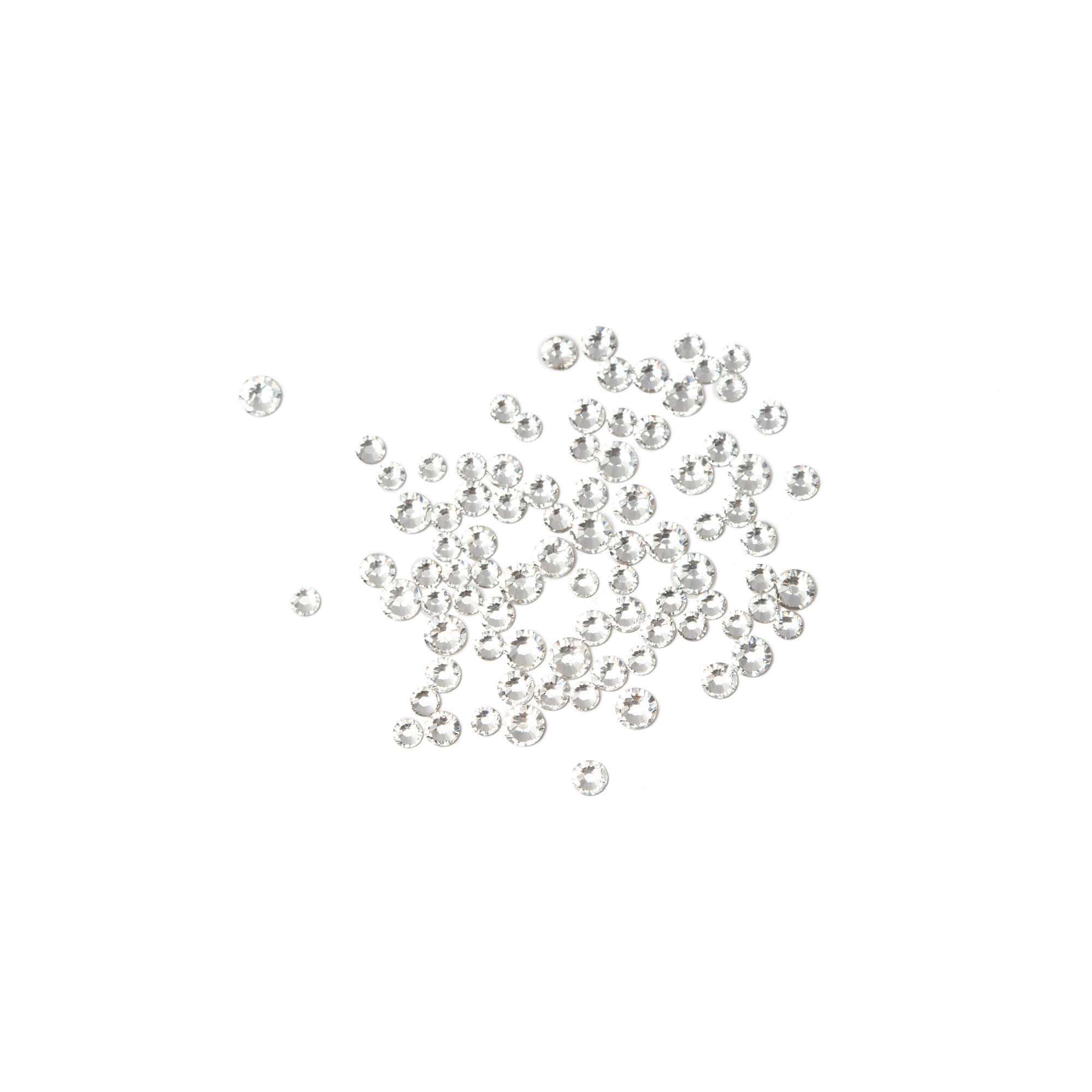Mixed Round Flatback Austrian Crystals, 90ct. by Bead Landing™