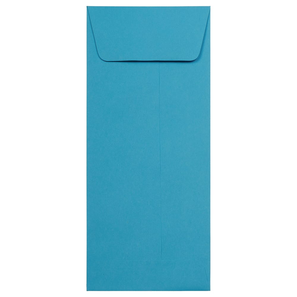 JAM Paper #10 Blue Recycled Policy Business Envelopes, 25ct.