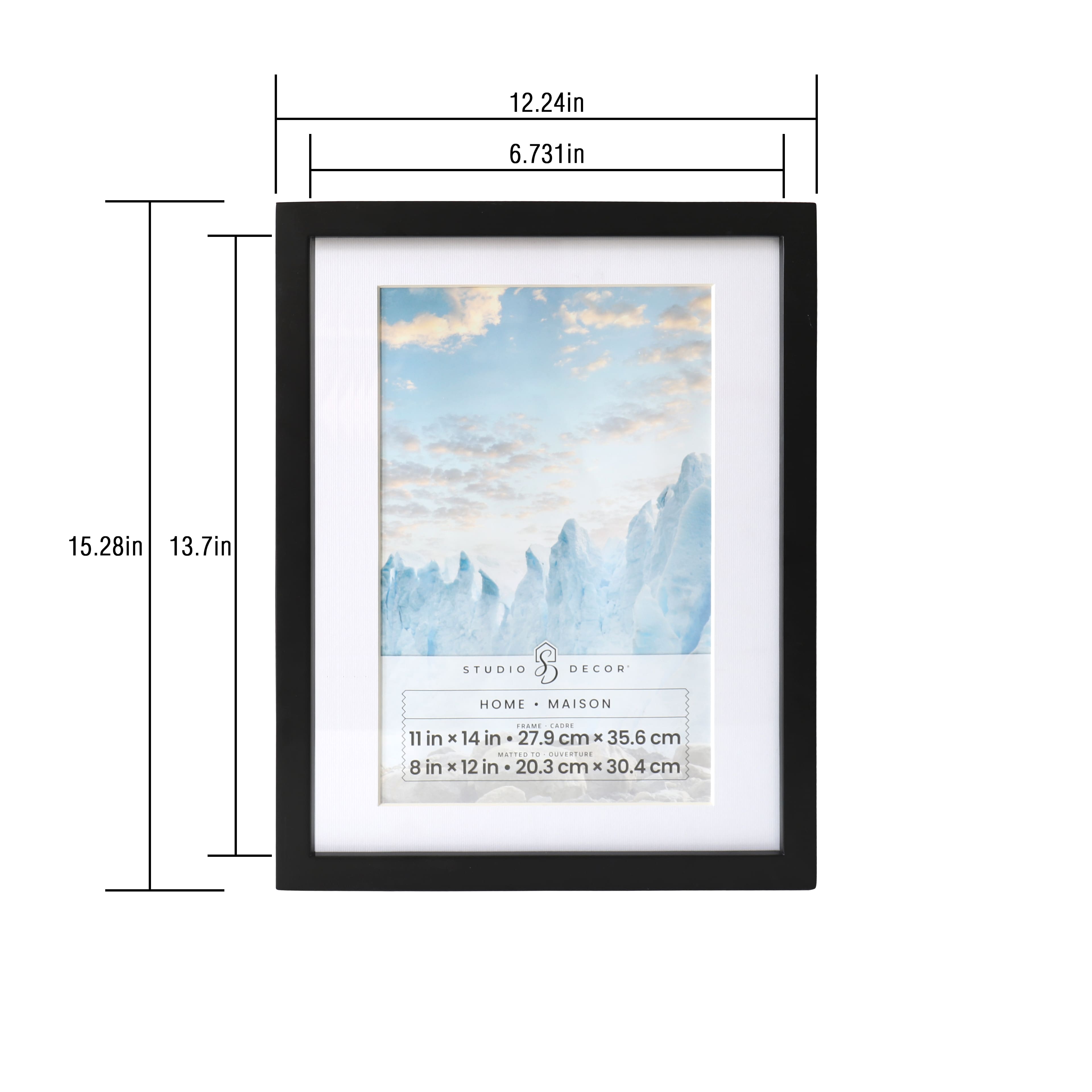 8 Pack: Home Black Tyler Frame by Studio Décor®