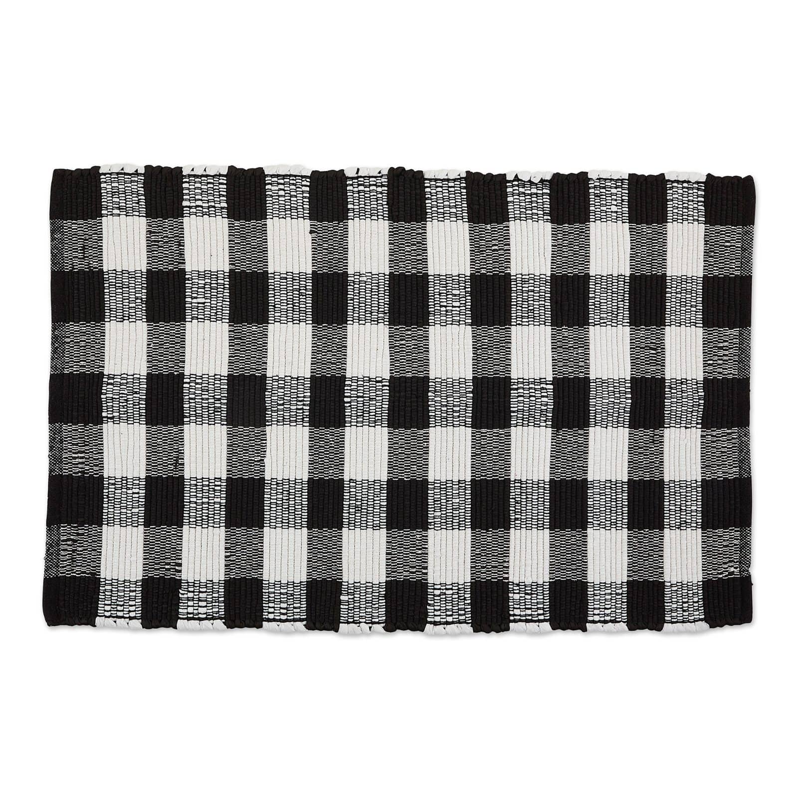 DII® Buffalo Check Rag Rug